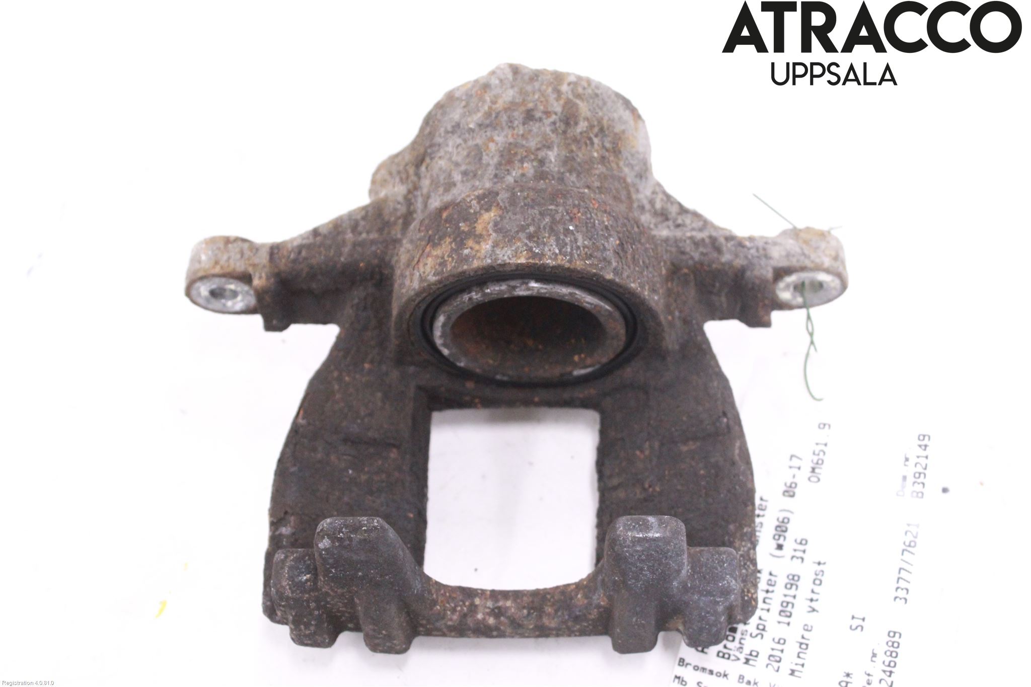 Mercedes-Benz MB SPRINTER (W906) 06-18 Bremsecaliper Bak Venstre