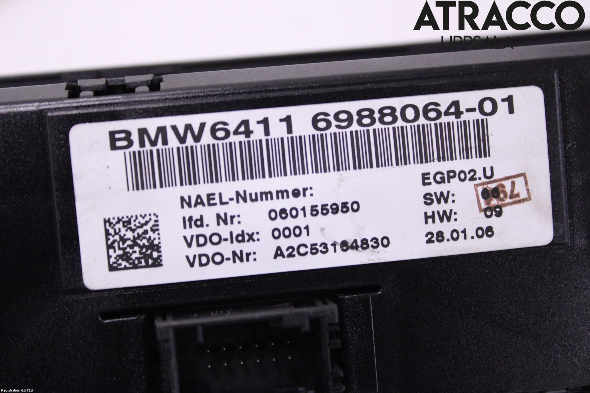 BMW 1 E87/81 5D/3D 03-11 Varme Ac Betjening-Display