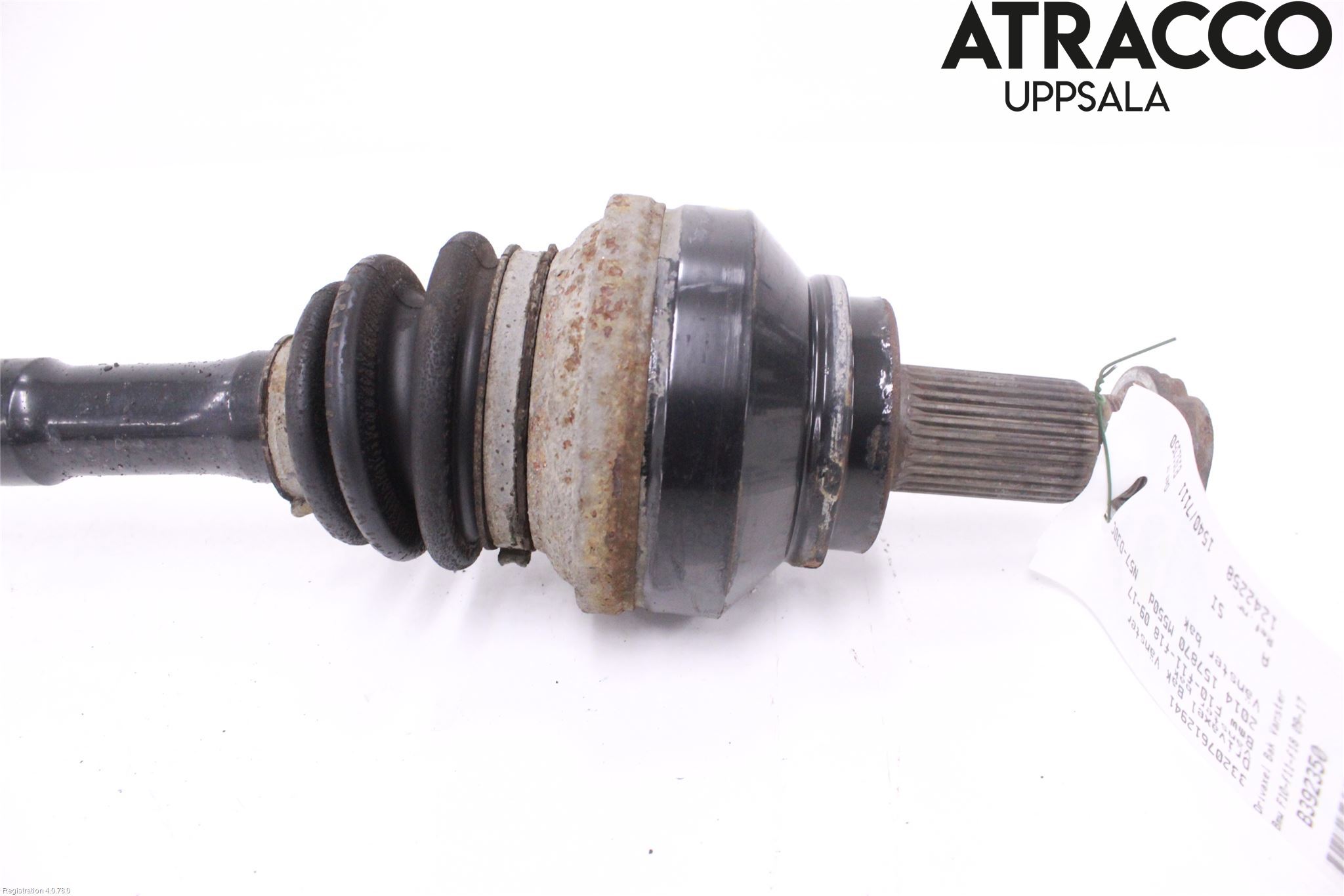 BMW 5 F10/F11/F18 09-17 Drivaksel Bak Kompl Venstre