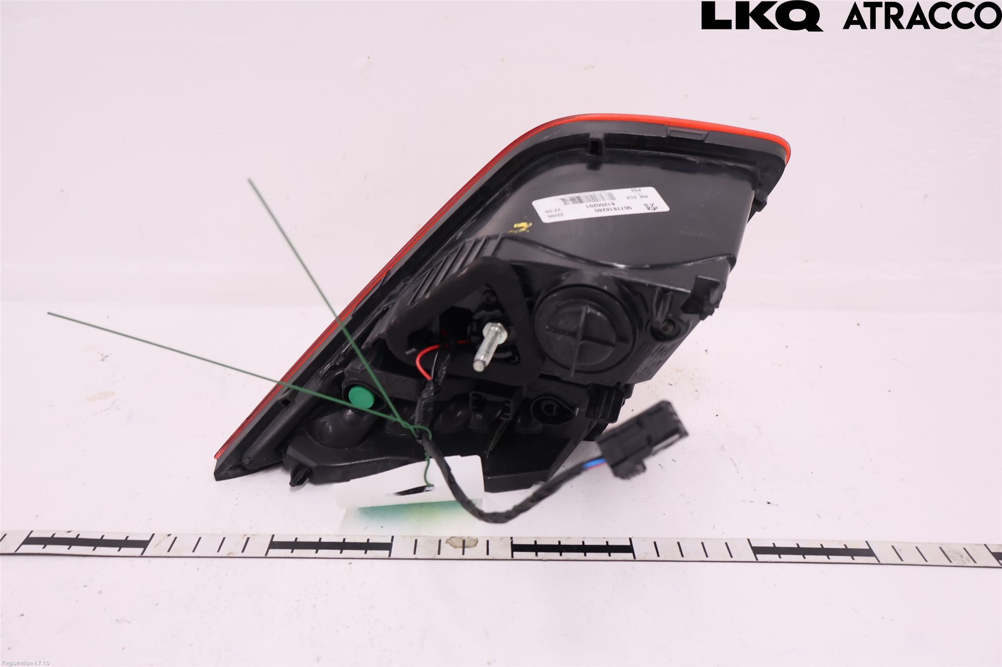 Peugeot 308 14-21 Baklykt Høyre  På Luke(Indre)