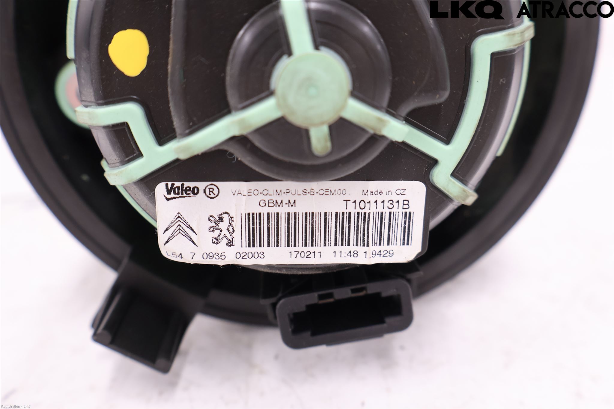 Citroen C4 II 11-18 Varmeapparat Viftemotor