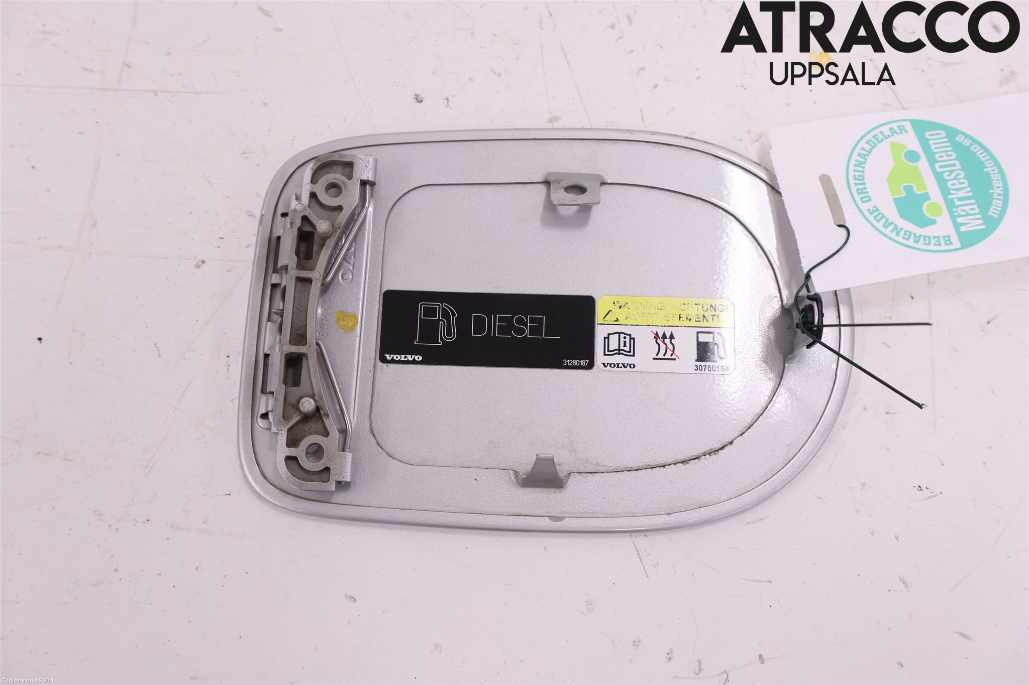 Volvo C30 07-10 Drivstoff Tankluke