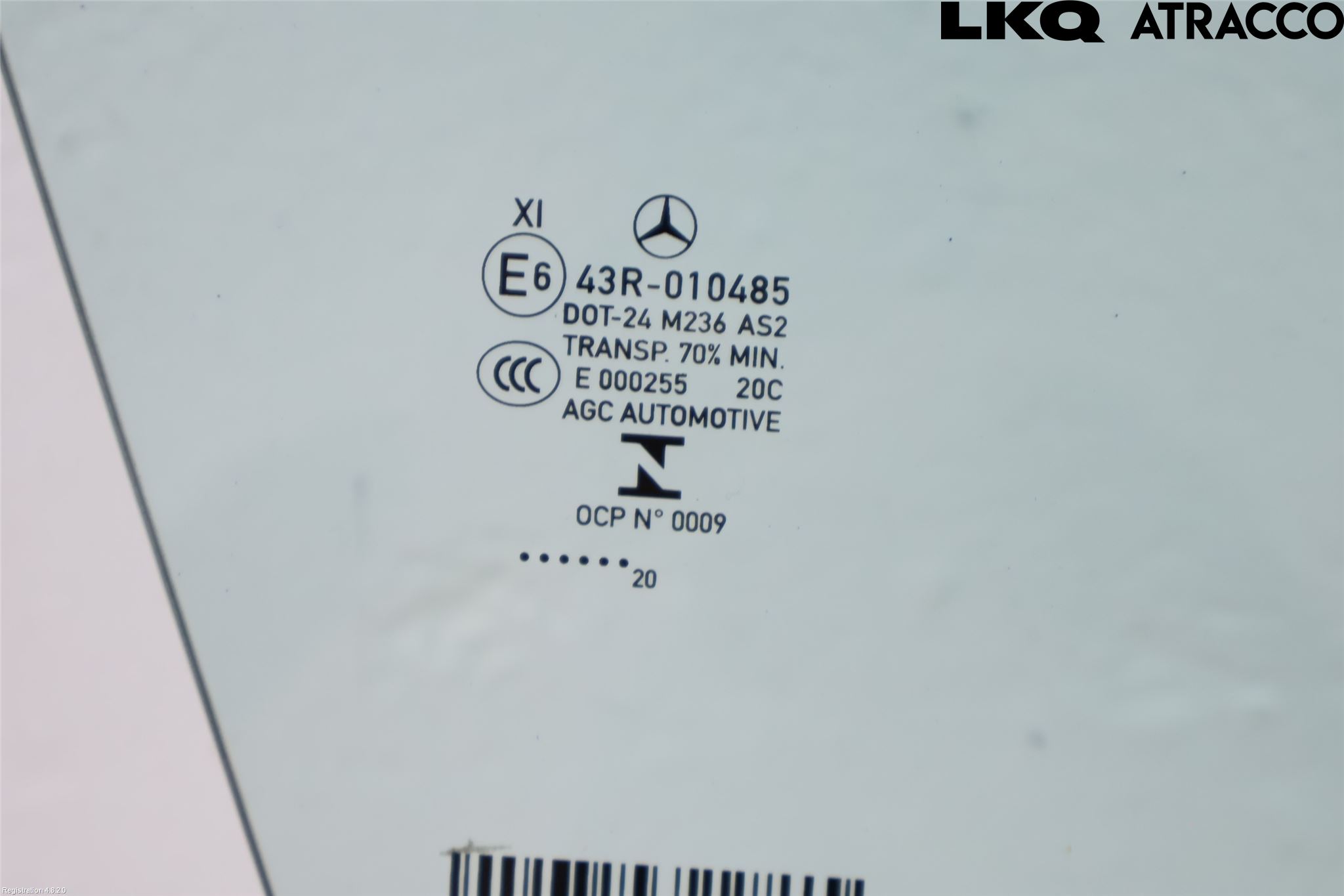 Mercedes-Benz MB CLS-KLASS (C257) 18- Dørrute Foran Høyre 4 Dørs