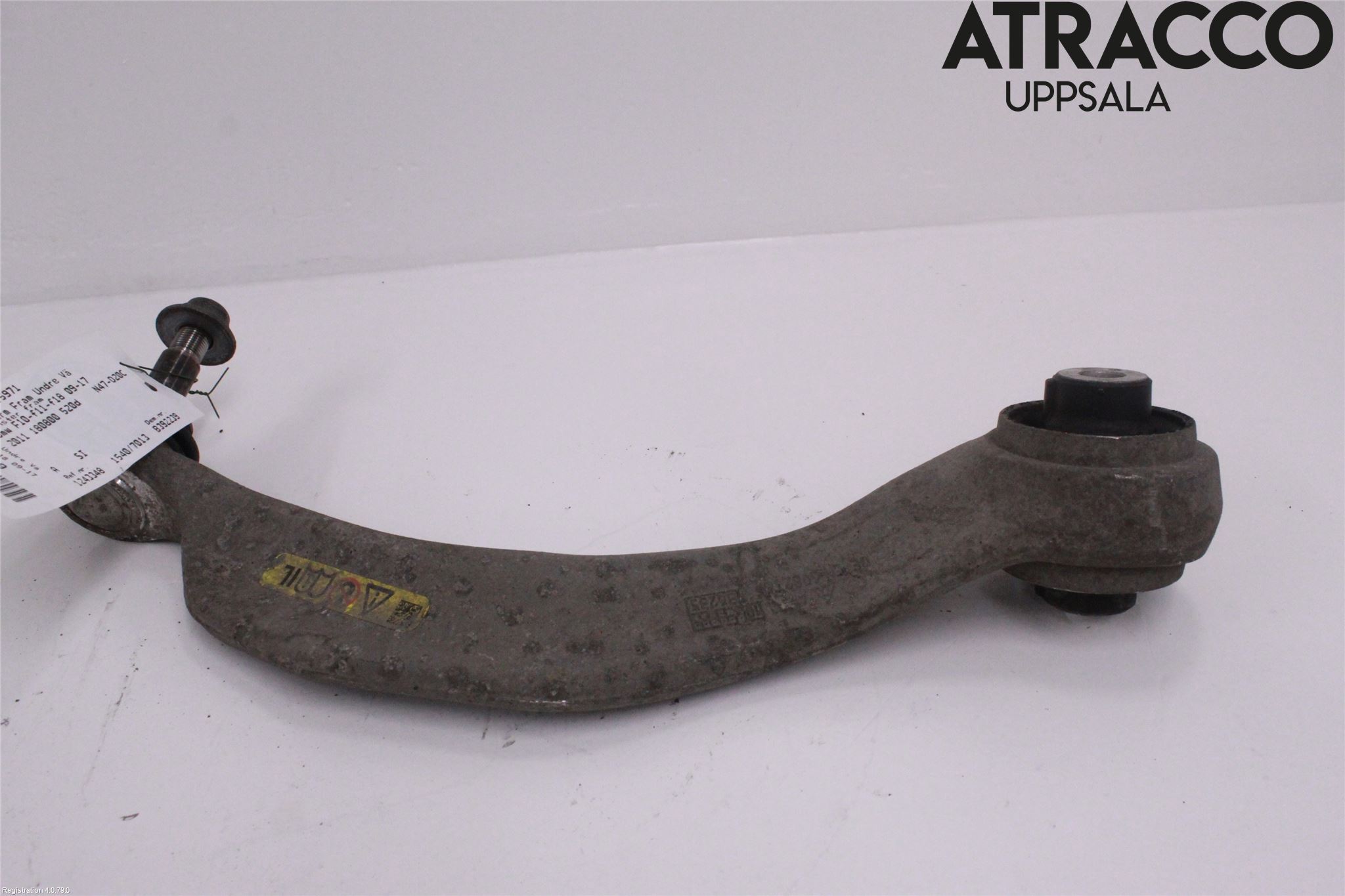 BMW 5 F10/F11/F18 09-17 Bærearm Foran Venstre Nedre
