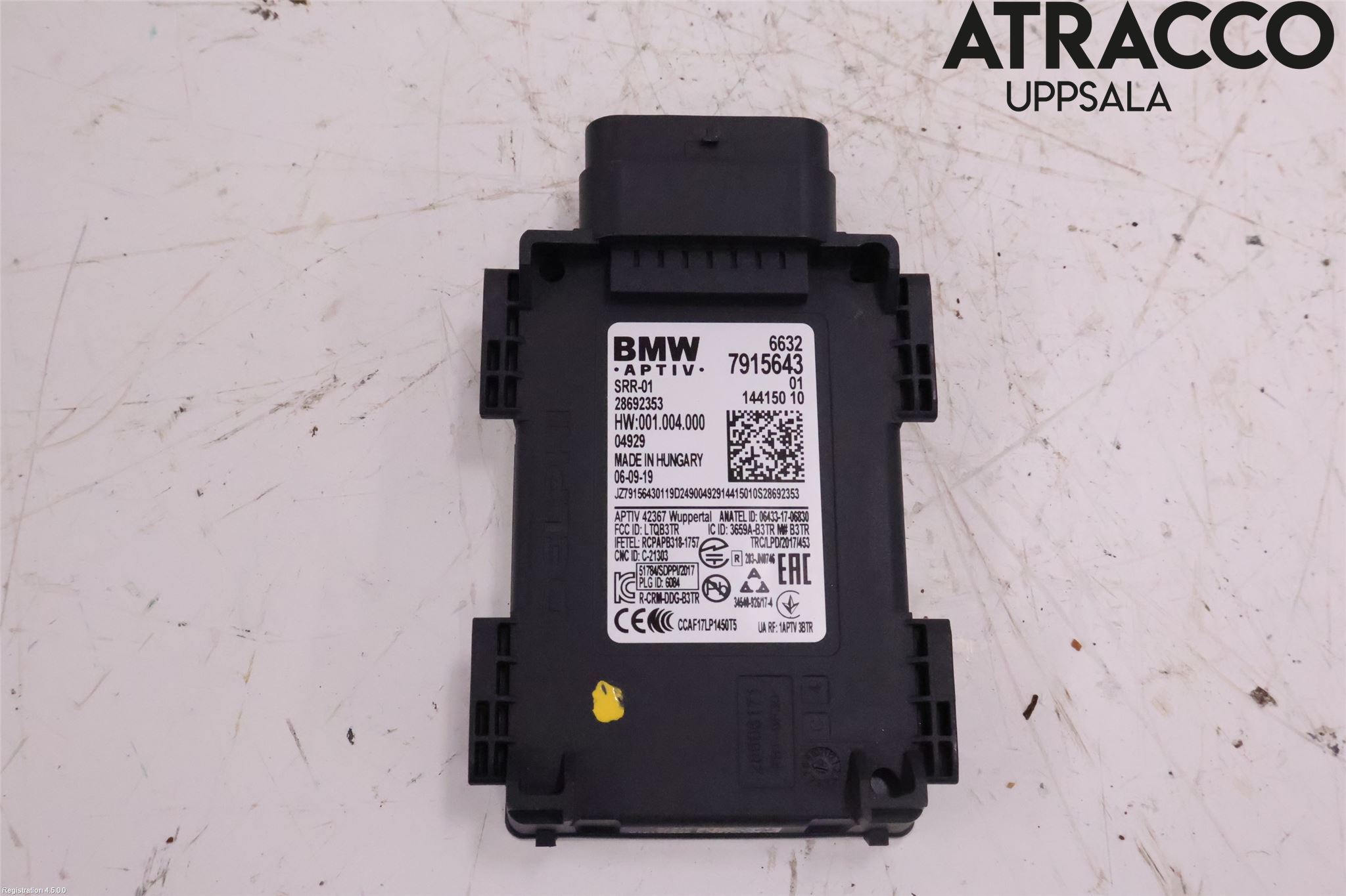 BMW 5 G30/G31/F90 17-23 Sensor Kollisjonsbeskyttelse