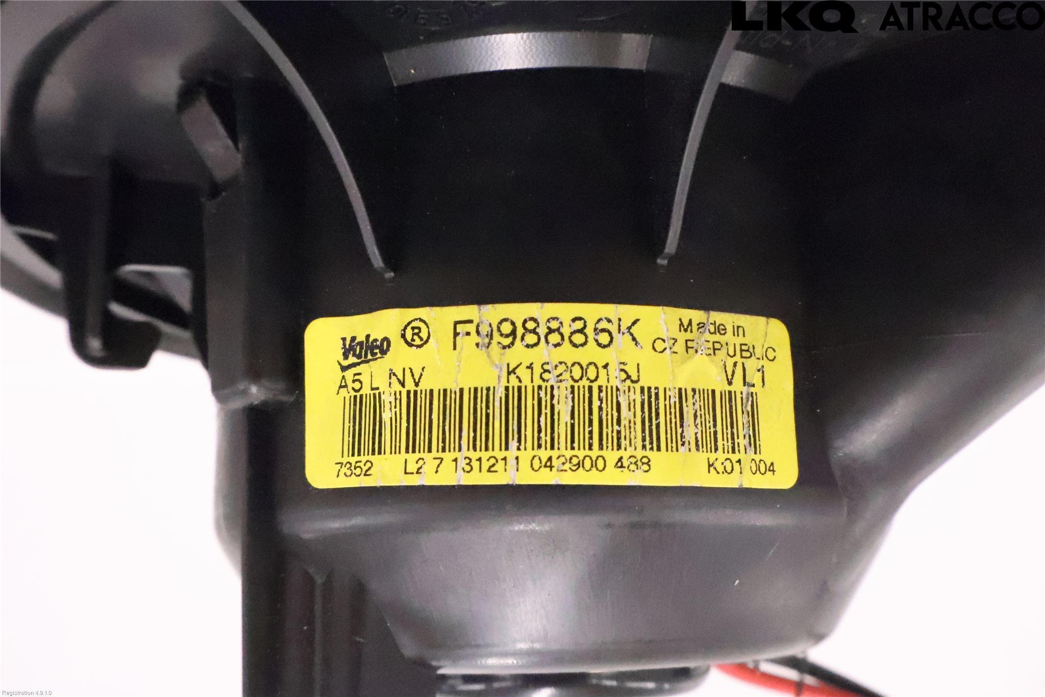 Volkswagen VW TOURAN 10-15 Varmeapparat Viftemotor