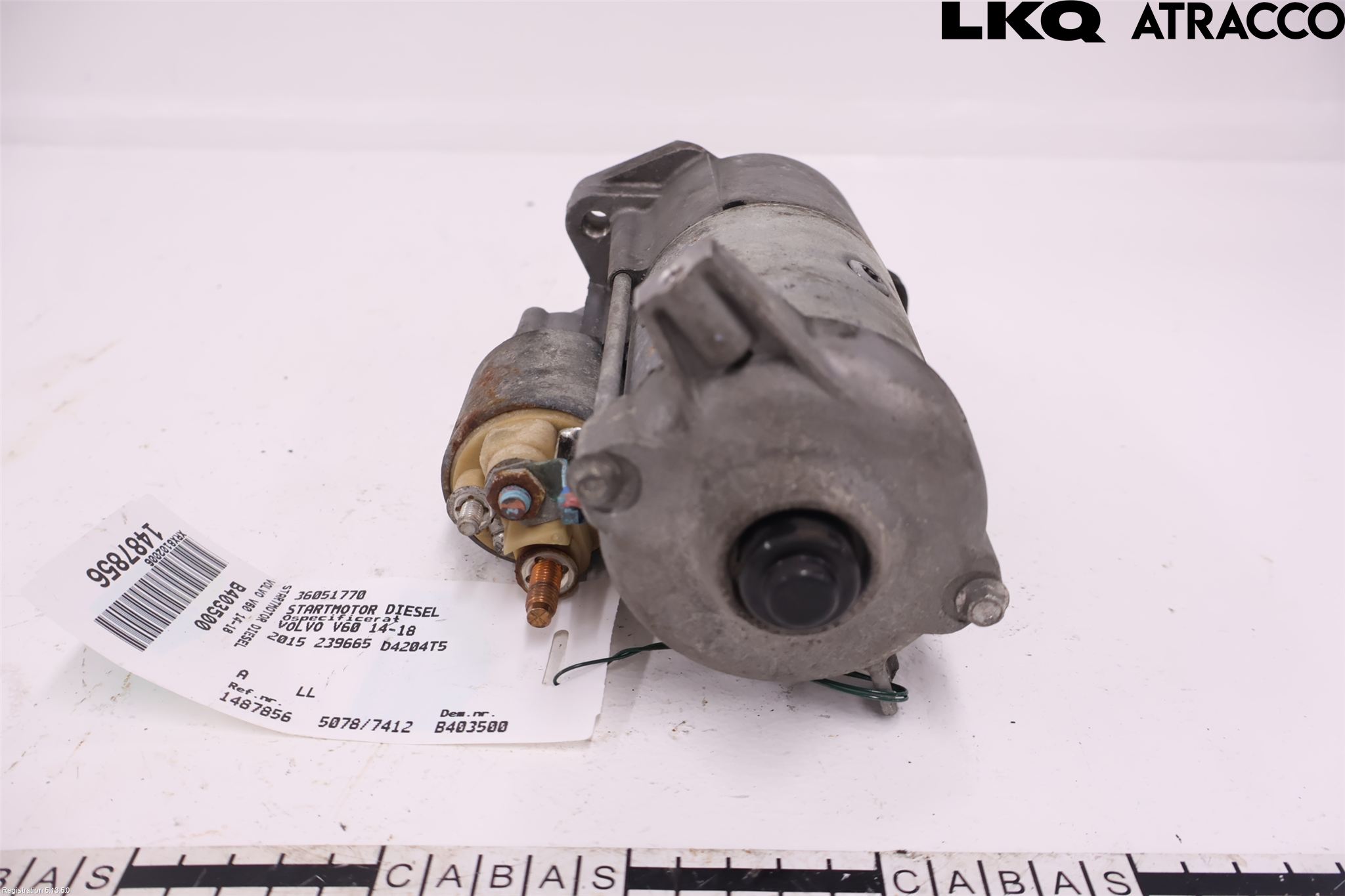 Volvo V60 14-18 Startmotor Diesel