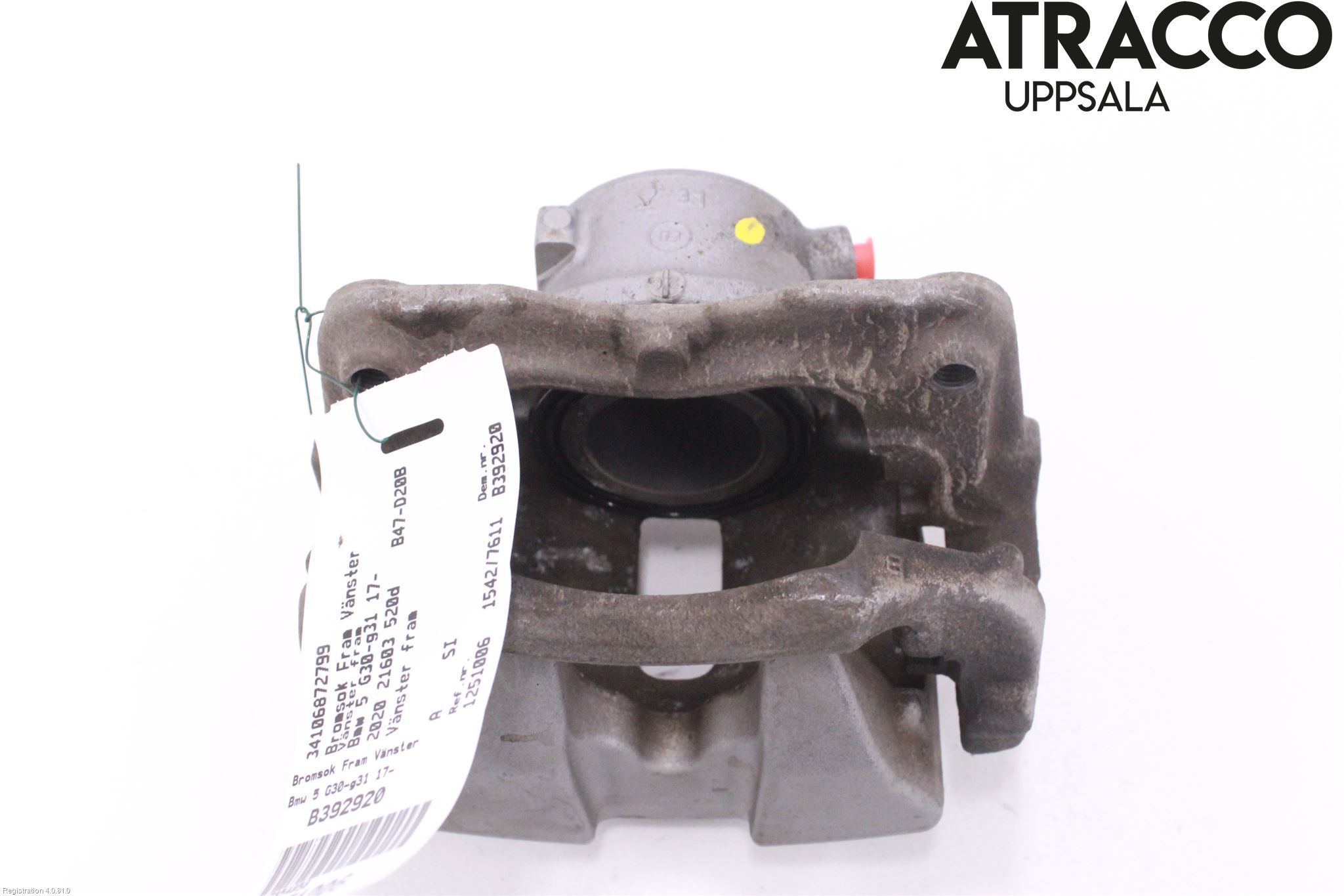 BMW 5 G30/G31/F90 17-23 Bremsecaliper Foran Venstre