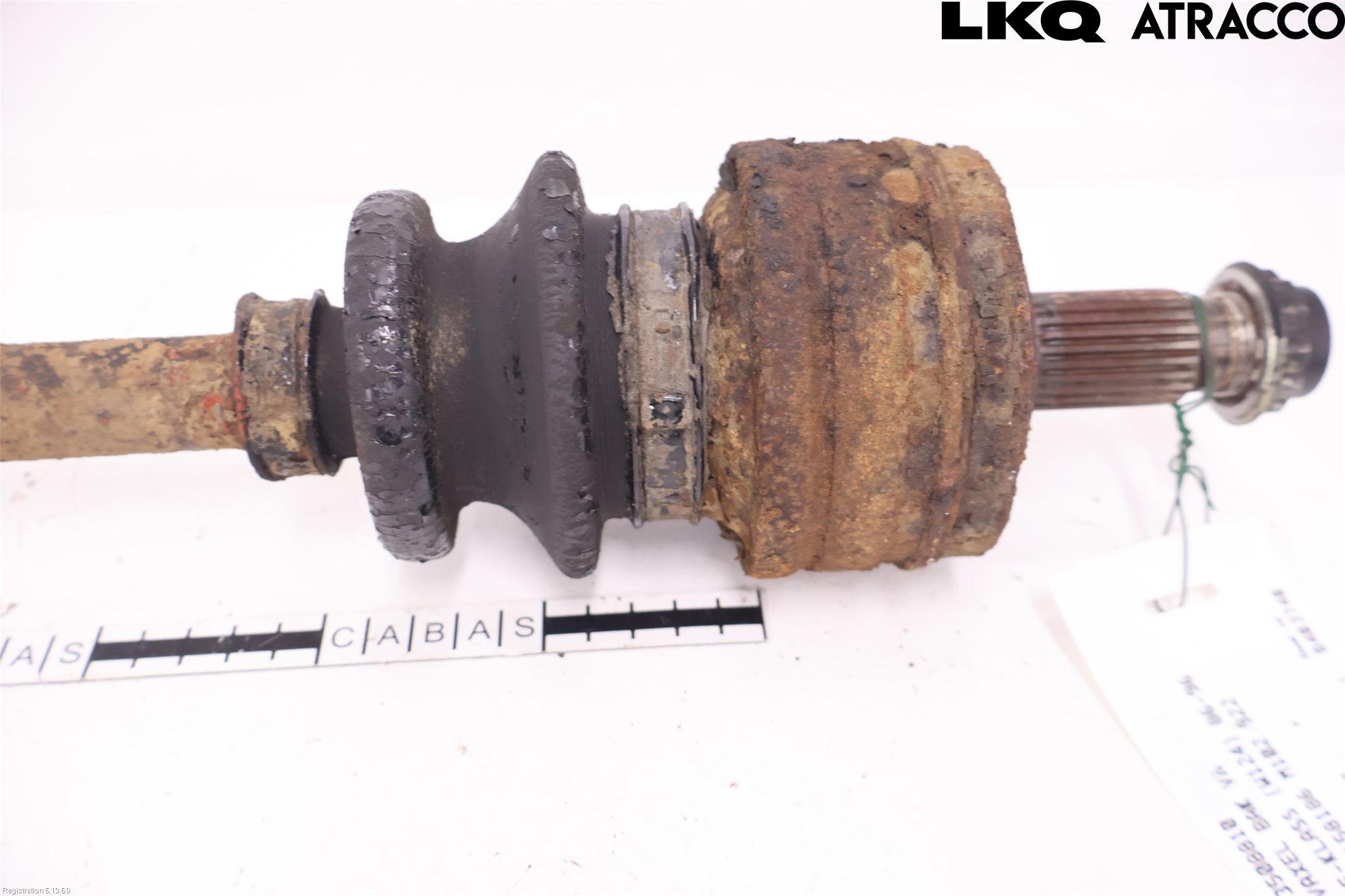 Mercedes-Benz MB 200-500  (W124) 86-96 Drivaksel Bak Kompl Venstre