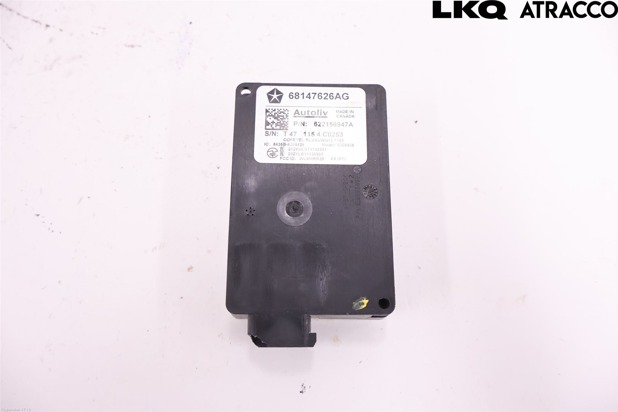 Jeep CHEROKEE Sensor Kollisjonsbeskyttelse