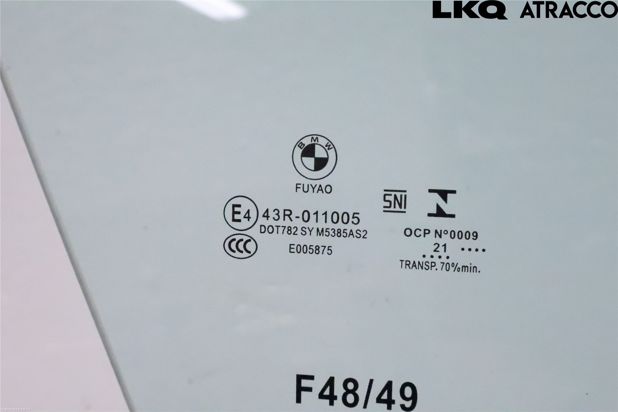 BMW X1 F48 15-22 Dørrute Foran Høyre 4 Dørs