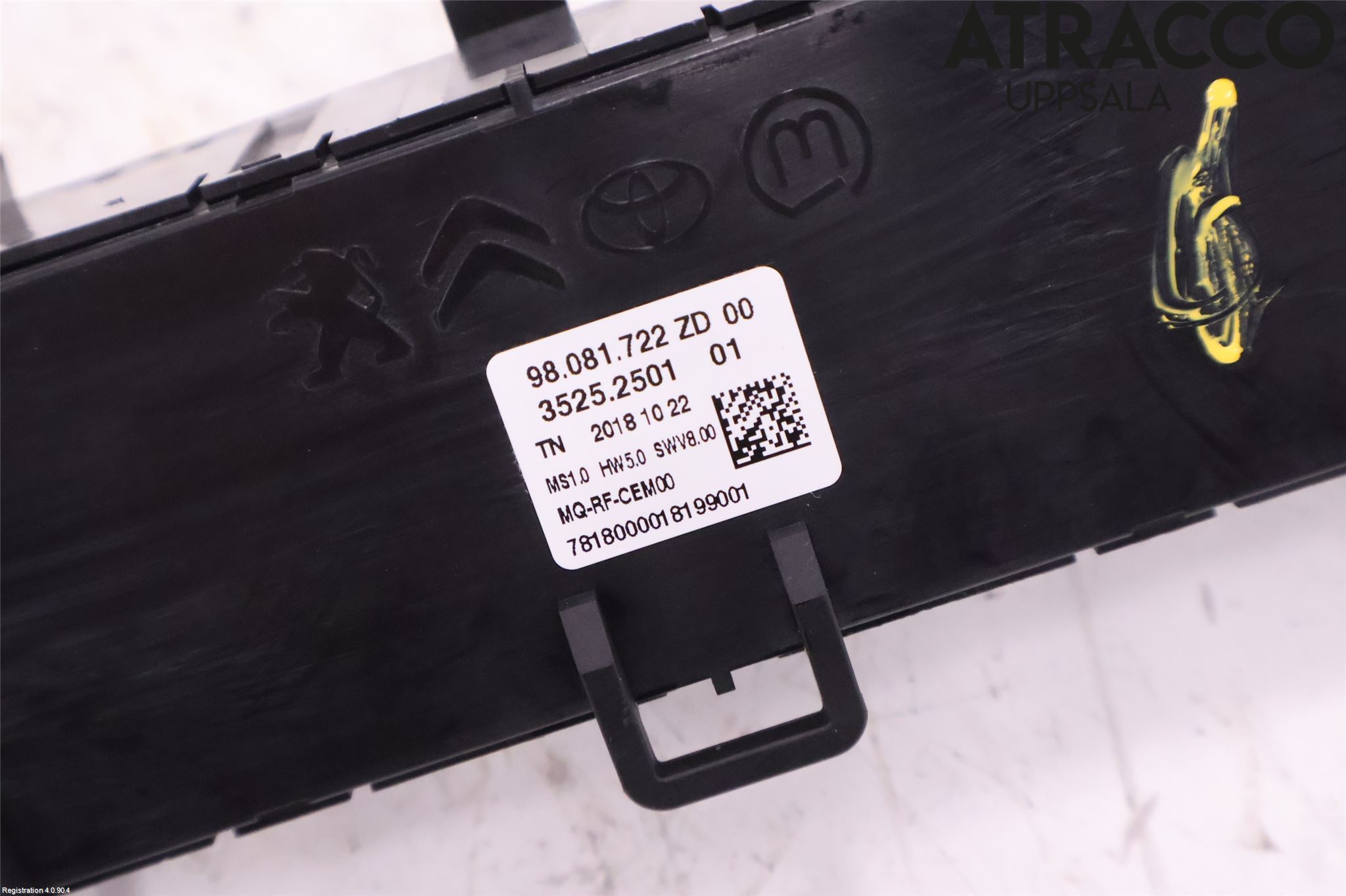 Opel COMBO E 19- Varme Ac Betjening-Display
