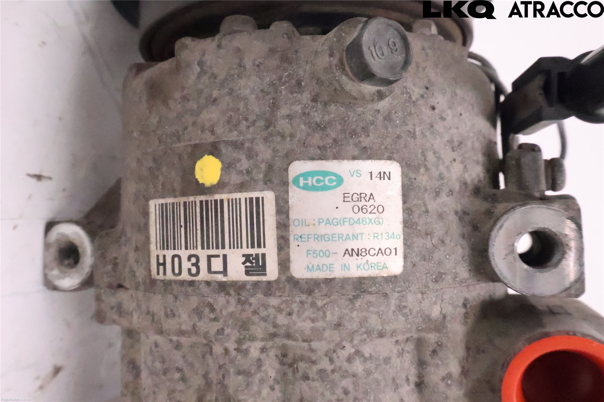 Kia CEED 06-12 Varme Ac Kompressor