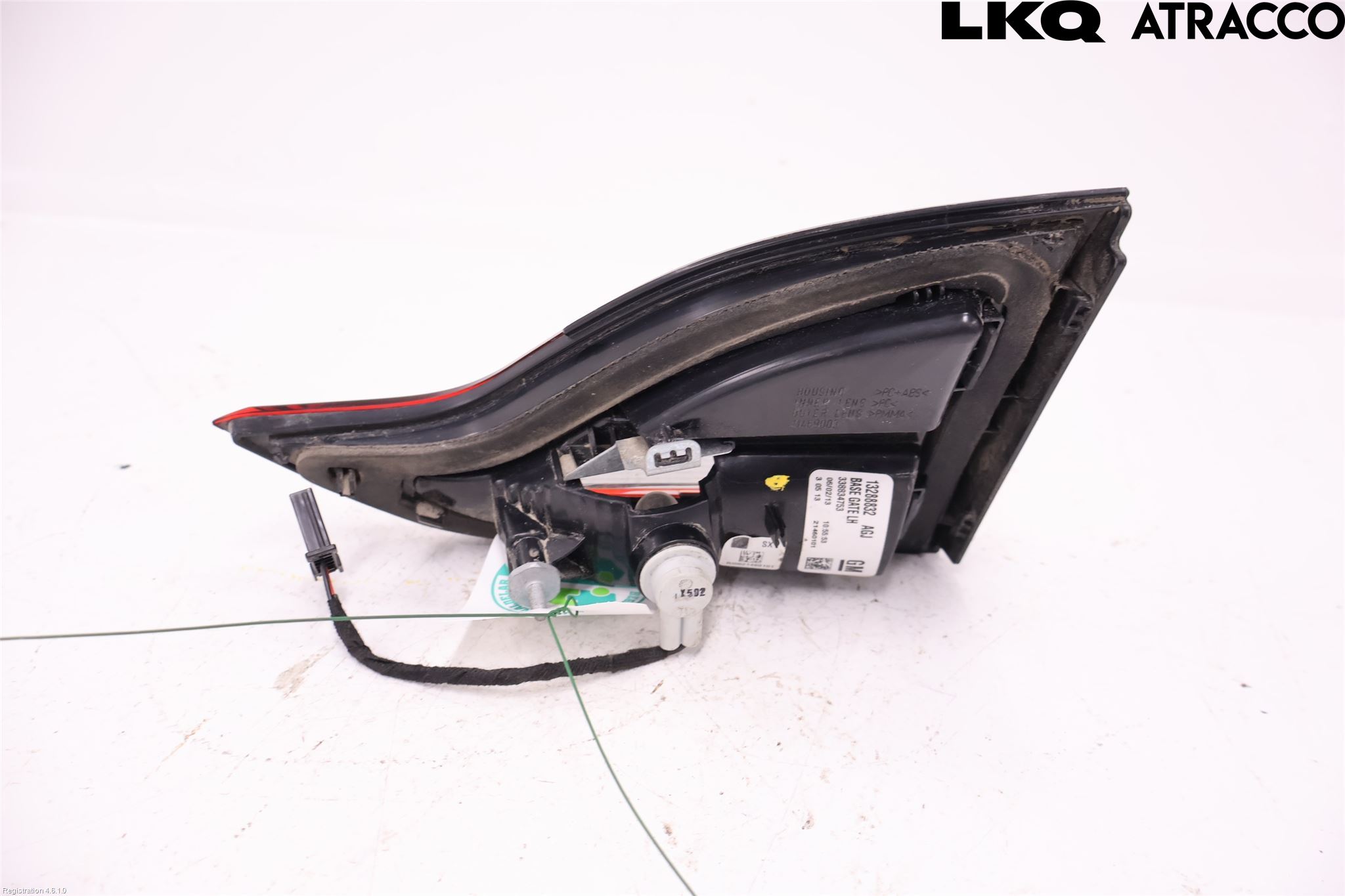 Opel ZAFIRA C 12-19 Baklykt Venstre  På Luke(Indre