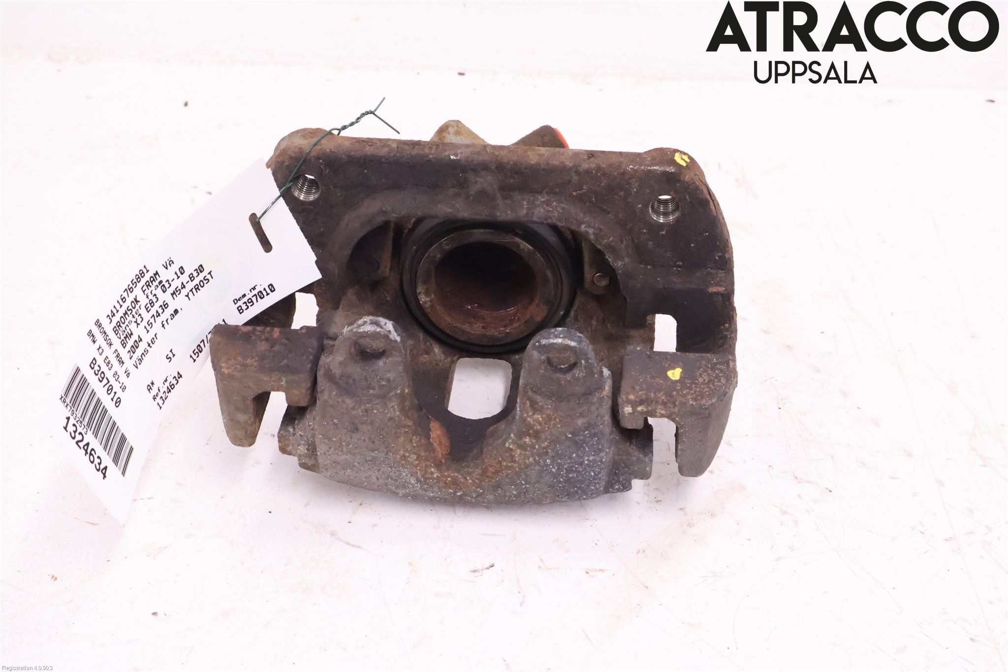 BMW X3 E83     03-10 Bremsecaliper Foran Venstre