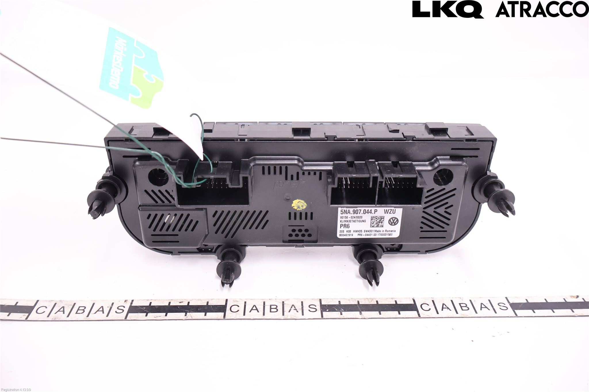 Volkswagen VW TIGUAN 16-24 Varme Ac Betjening-Display