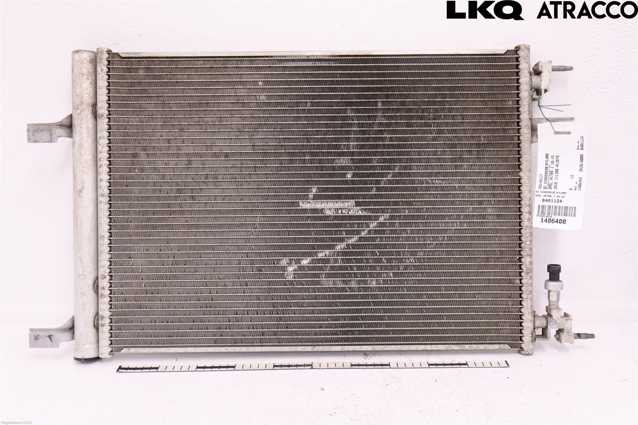 Opel ASTRA J 10-15 Varme Ac Kondenser-Kjøler