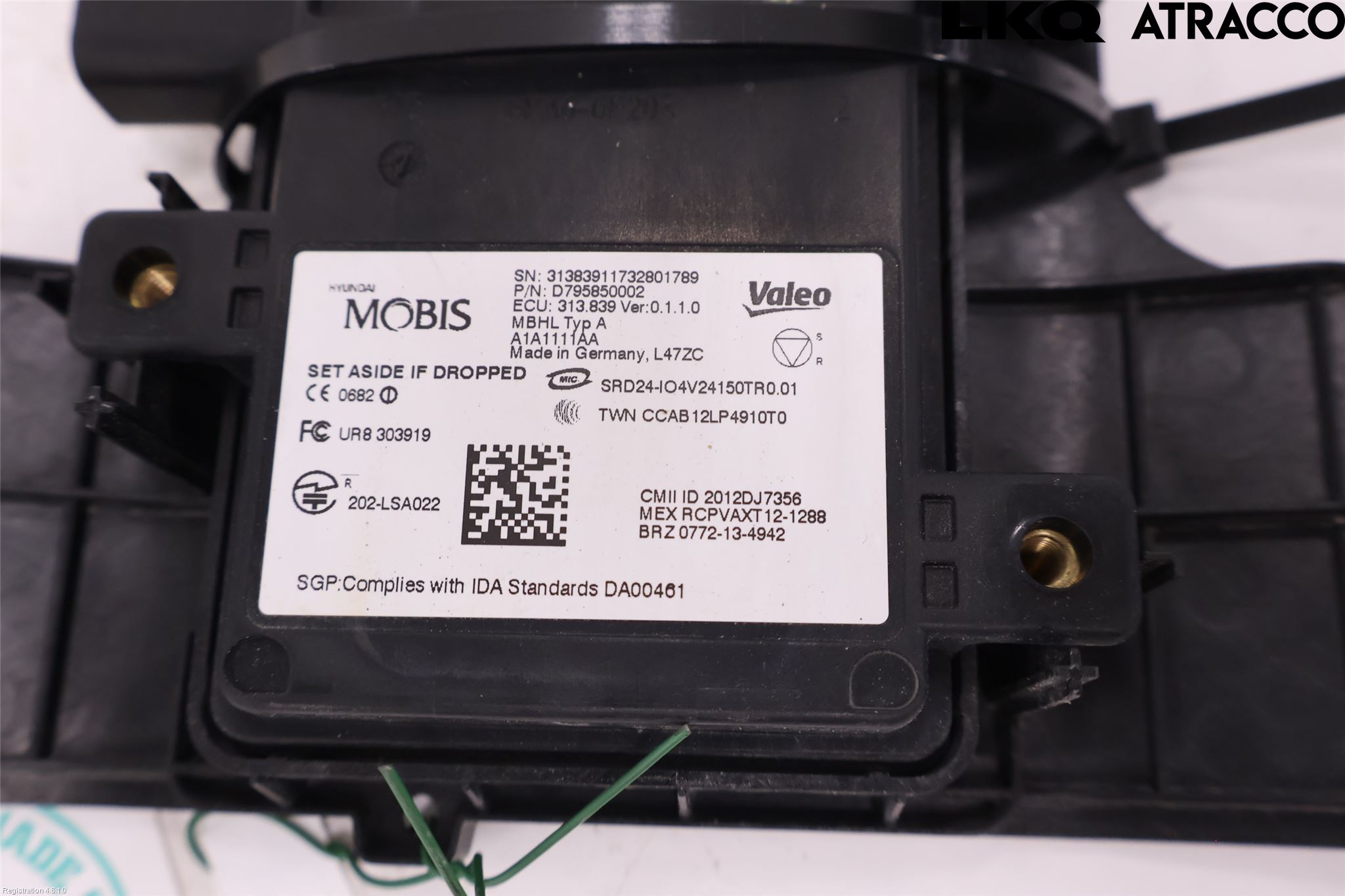 Hyundai TUCSON 05- Sensor Kollisjonsbeskyttelse