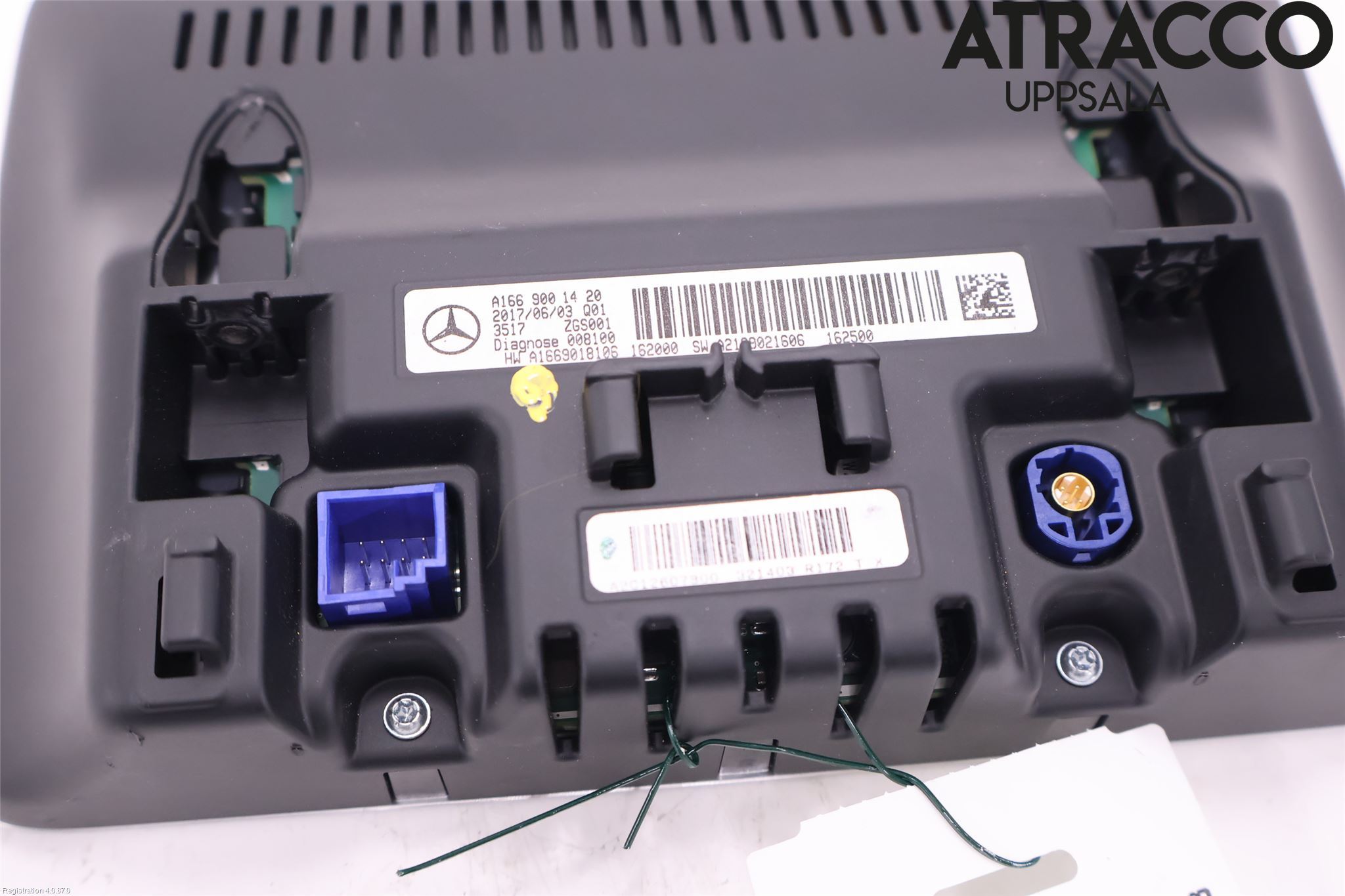 Mercedes-Benz MB CLA-KLASS (C117/X117) 13-19 Instr Skjerm Dvd-Gps-Ac-Tlf