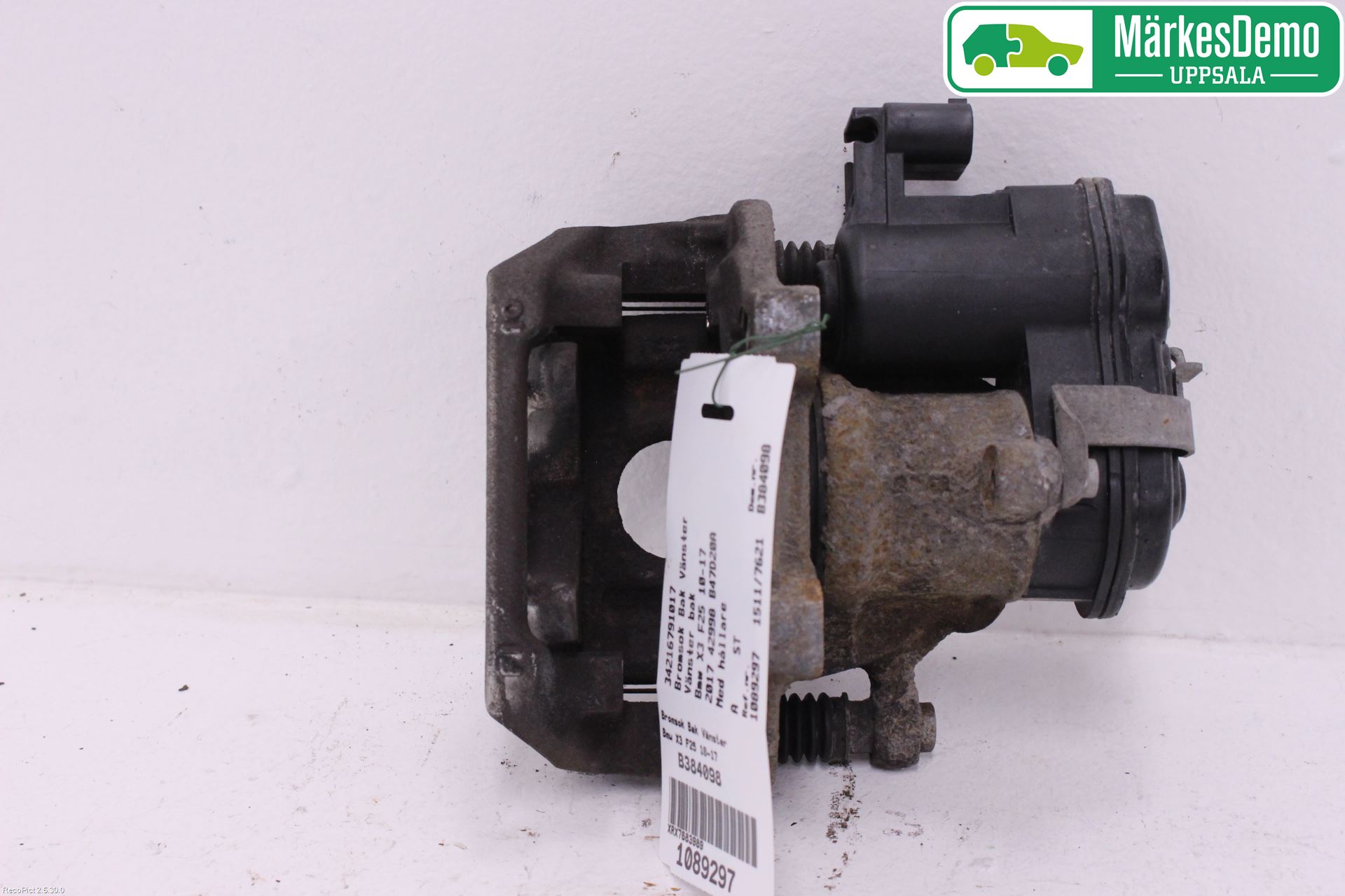 BMW X3 F25 10-17 Bremsecaliper Bak Venstre