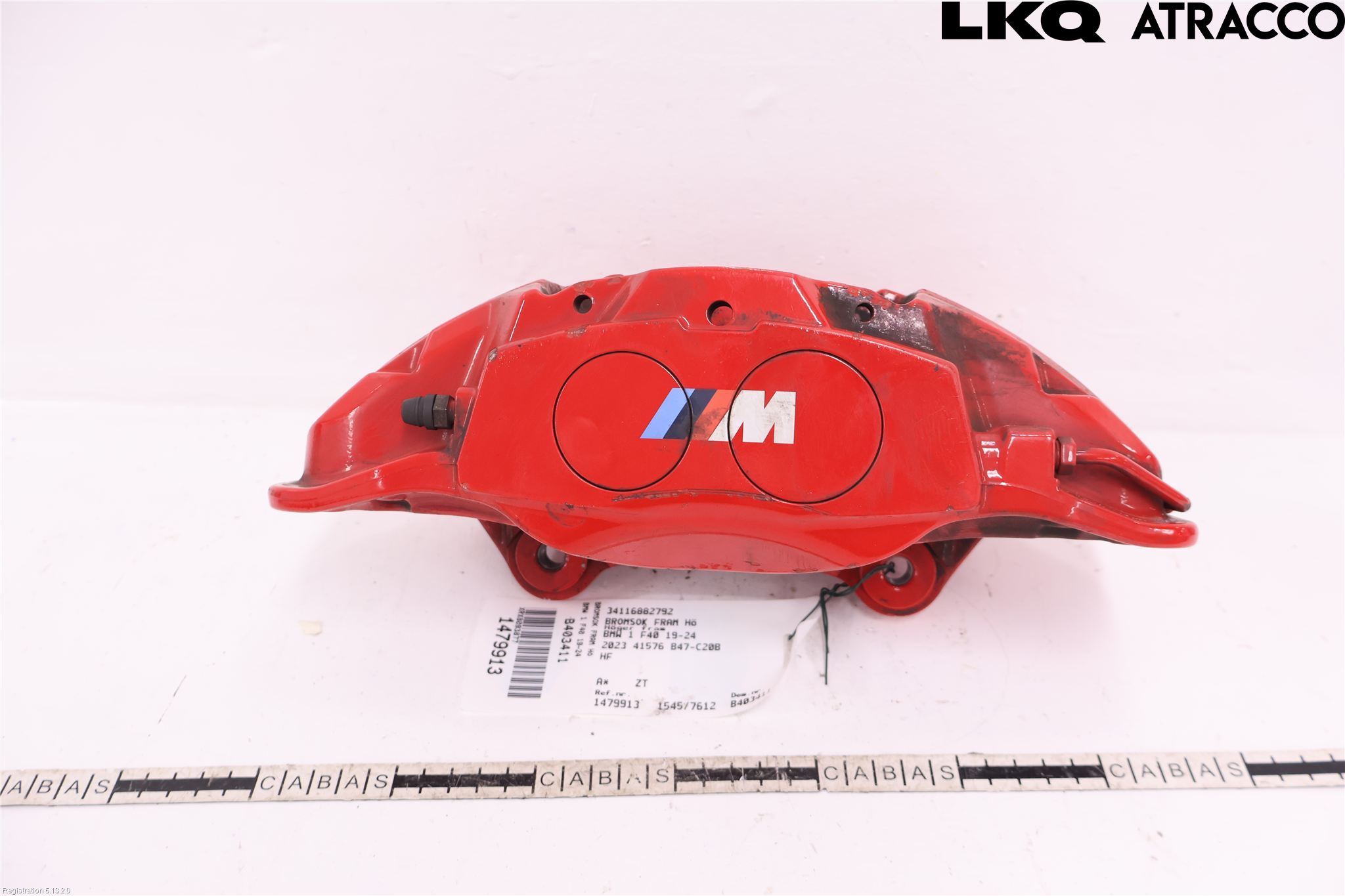 BMW 1 F40 19- Bremsecaliper Foran Høyre