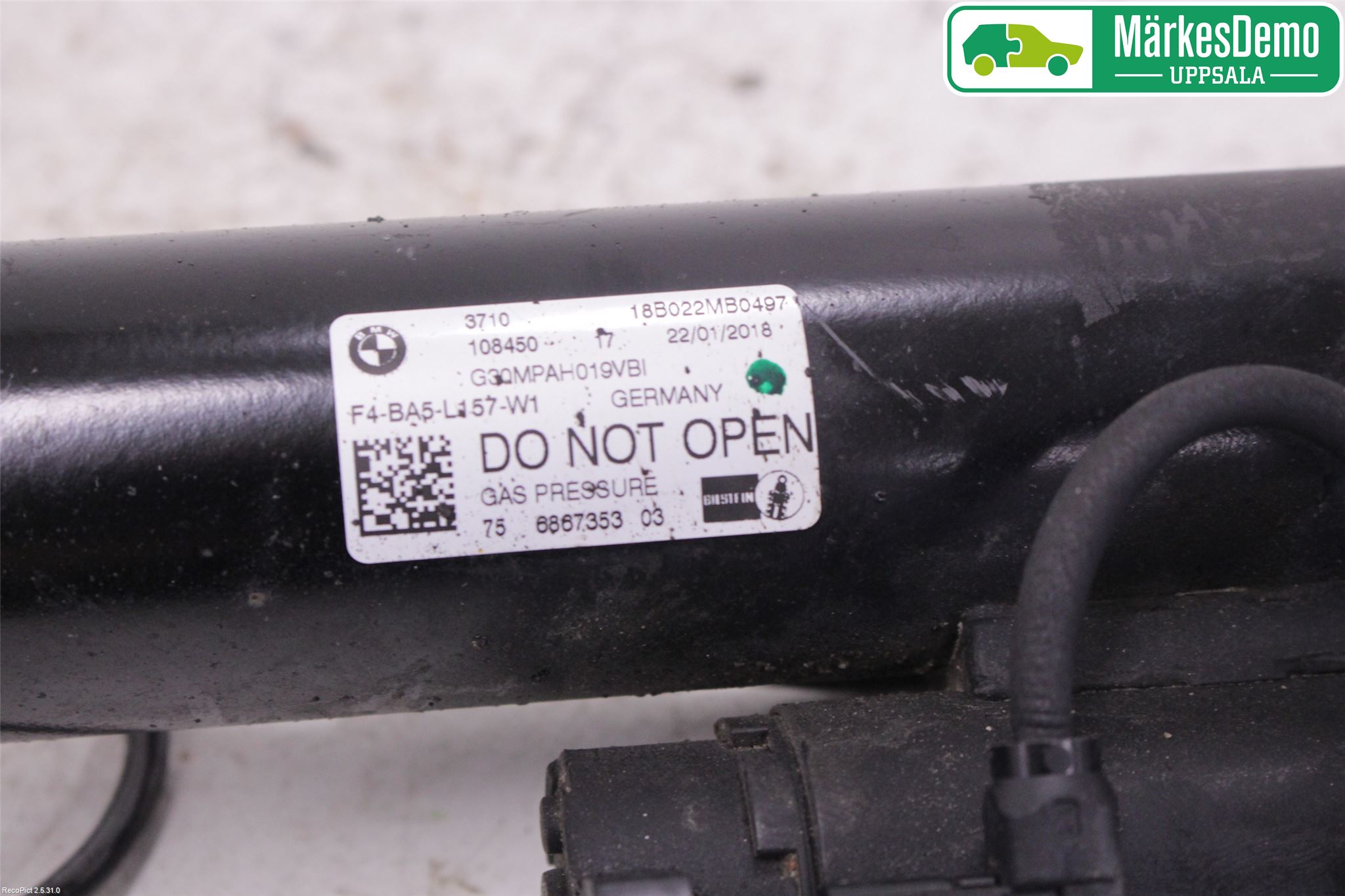 BMW 5 G30/G31/F90 17-23 Fjærbein Bak Venstre