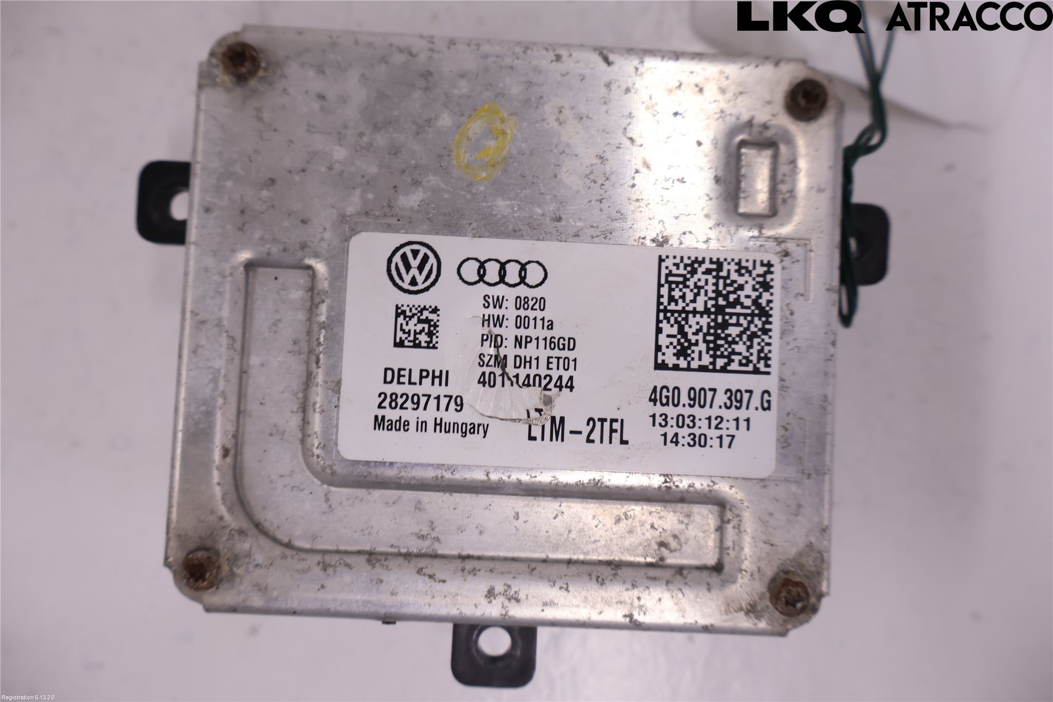 Volkswagen VW TRANSP/CARAVELLE (T5) 04-15 Styreenhet Xenon