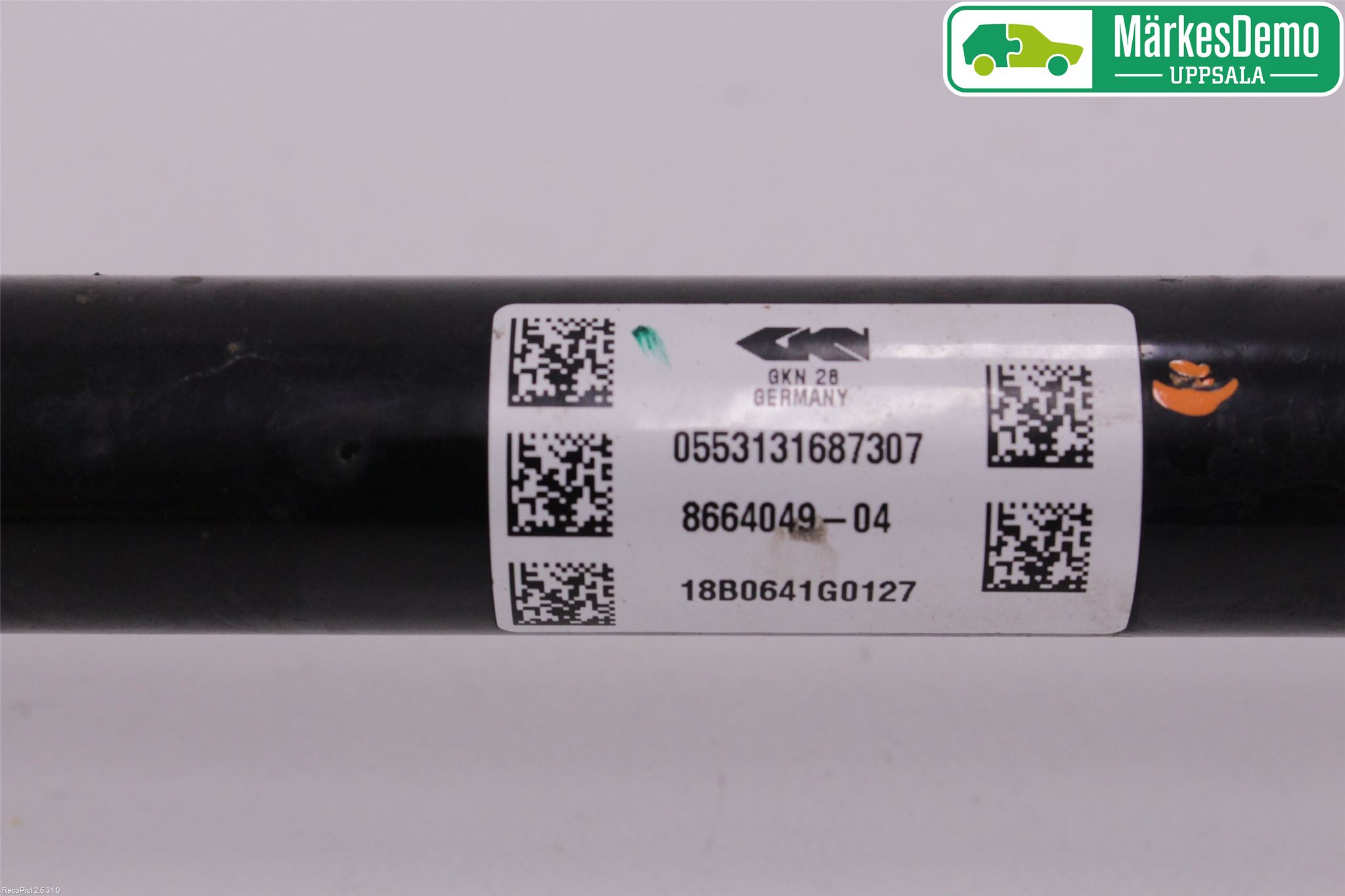 BMW 5 G30/G31/F90 17-23 Drivaksel Bak Kompl Venstre