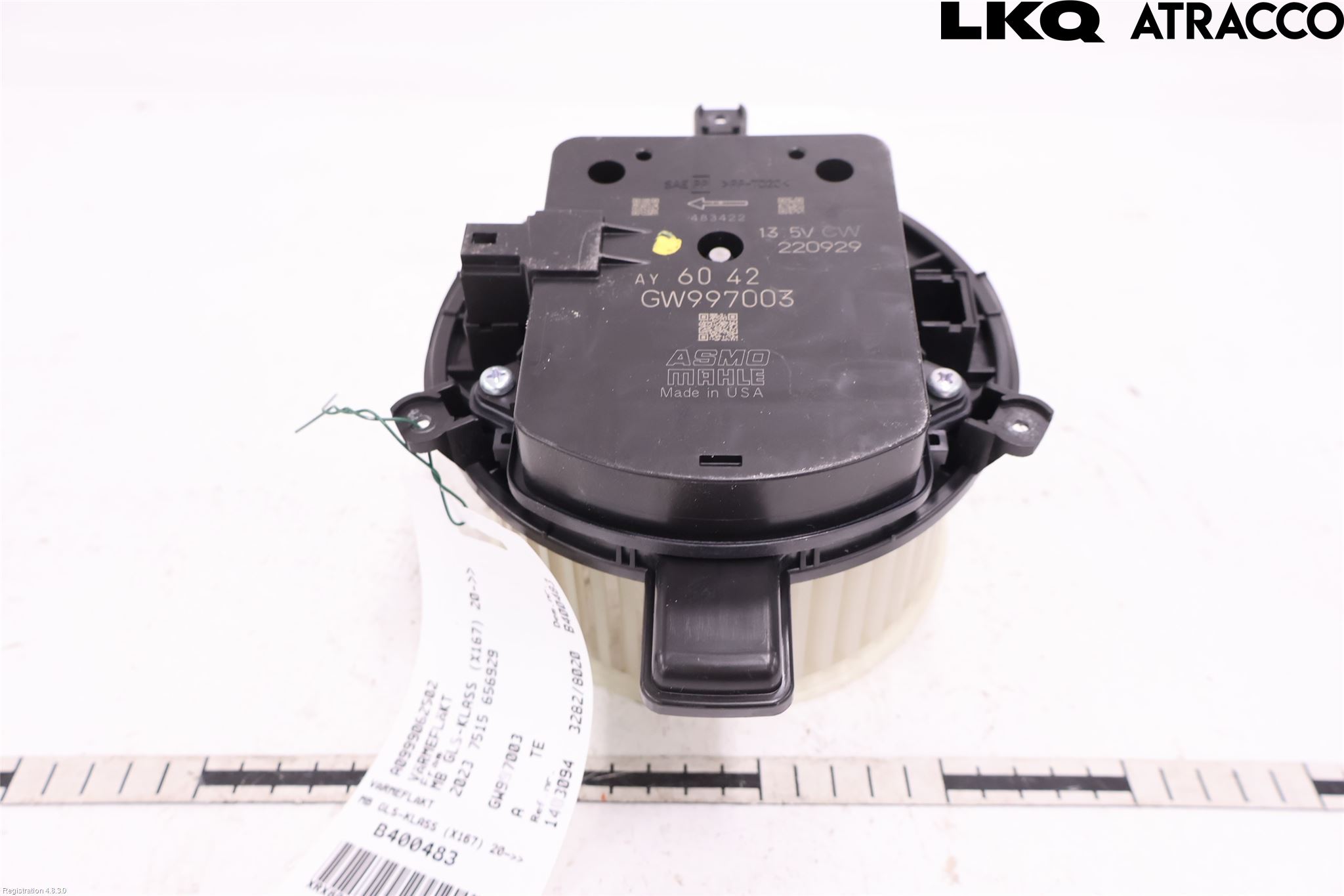 Mercedes-Benz MB GLS-KLASS (X167) 20- Varmeapparat Viftemotor