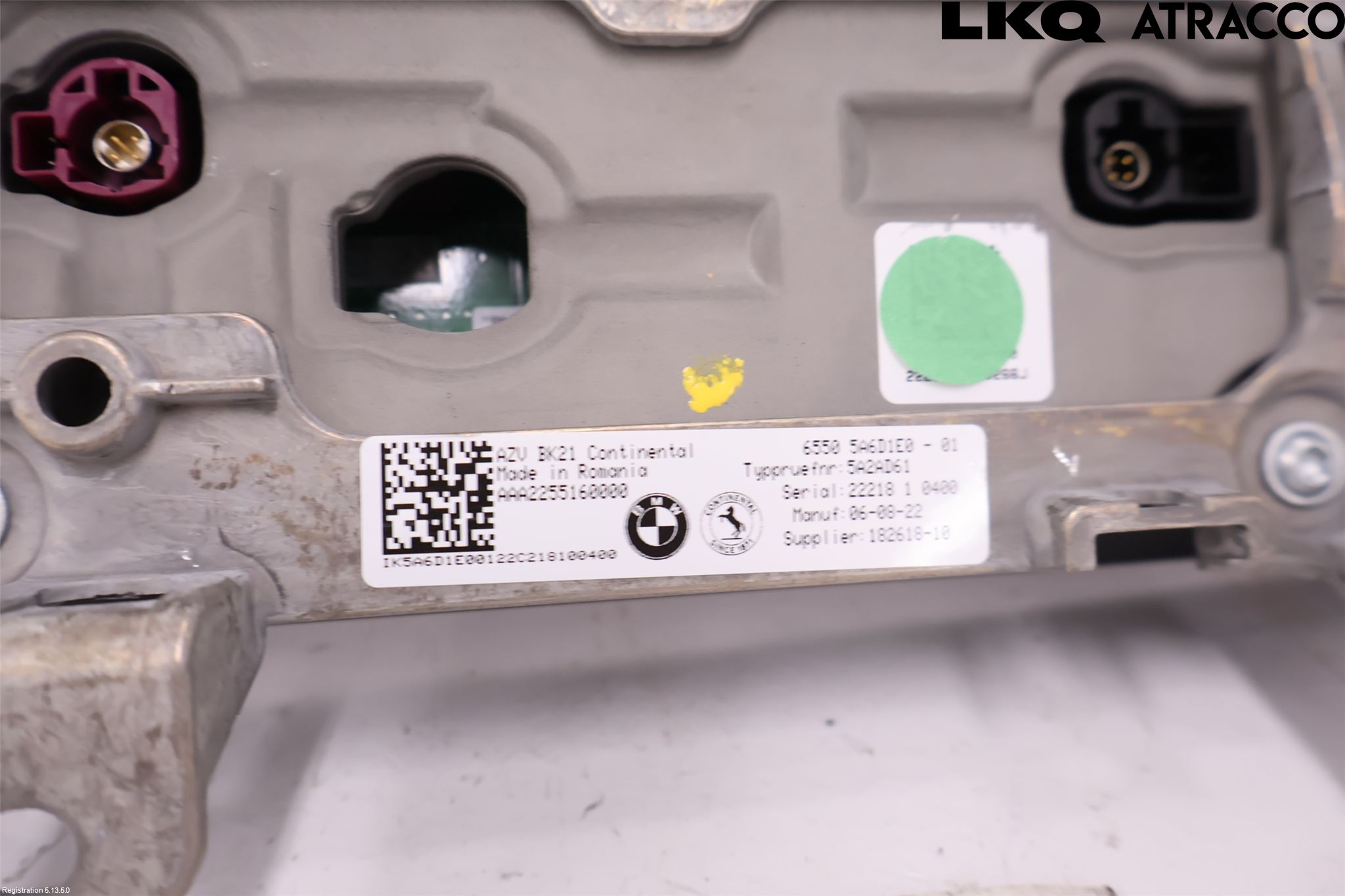 BMW 3 G20/G21/G80/G81 19- Multifunktionsdisplay