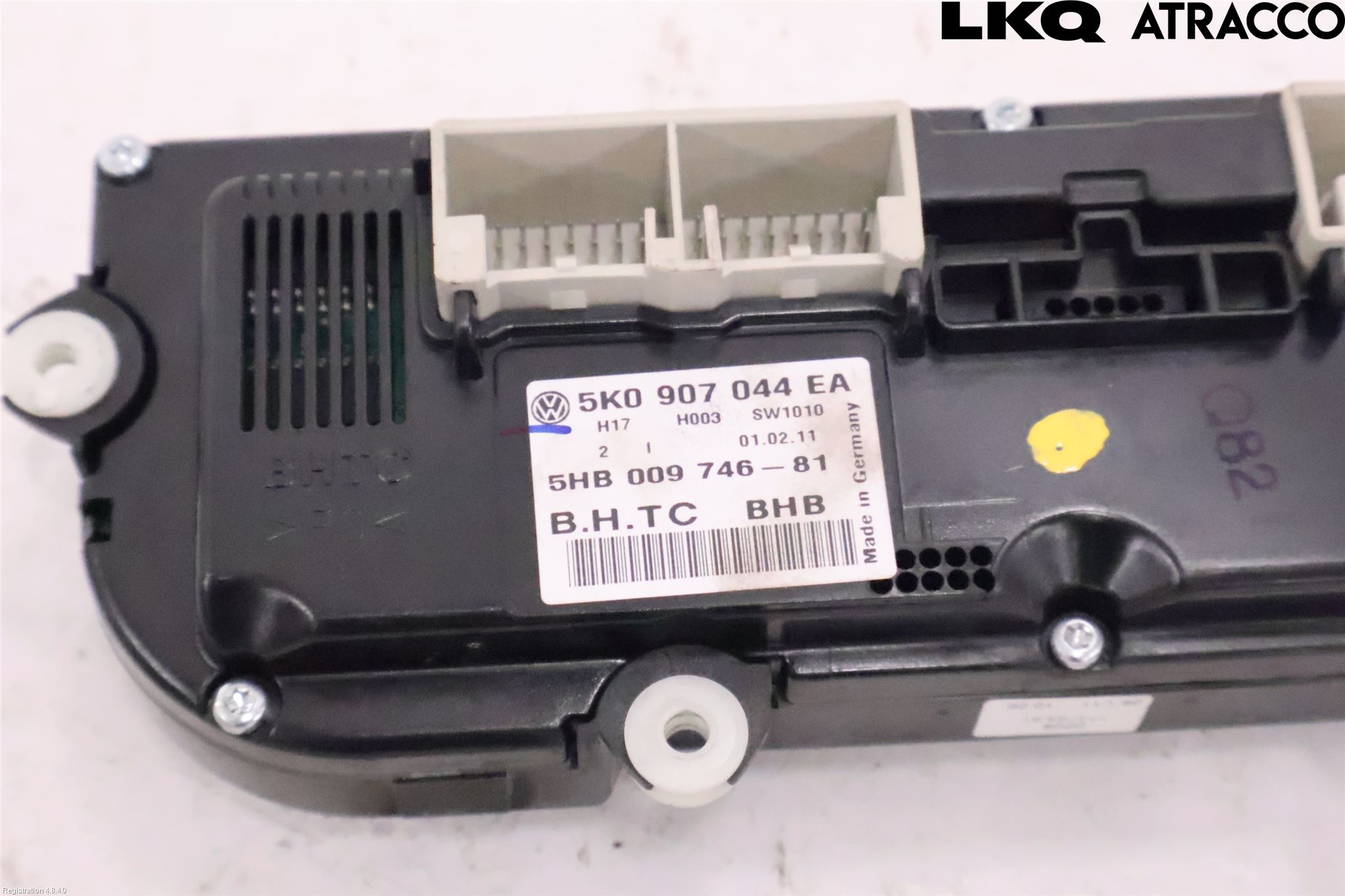 Volkswagen VW PASSAT 11-14 Varme Ac Betjening-Display