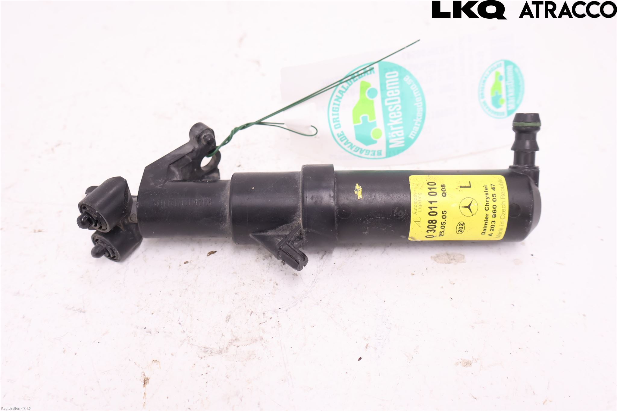 Mercedes-Benz MB C (203) 00-07 Spylerdyse Frontlykter
