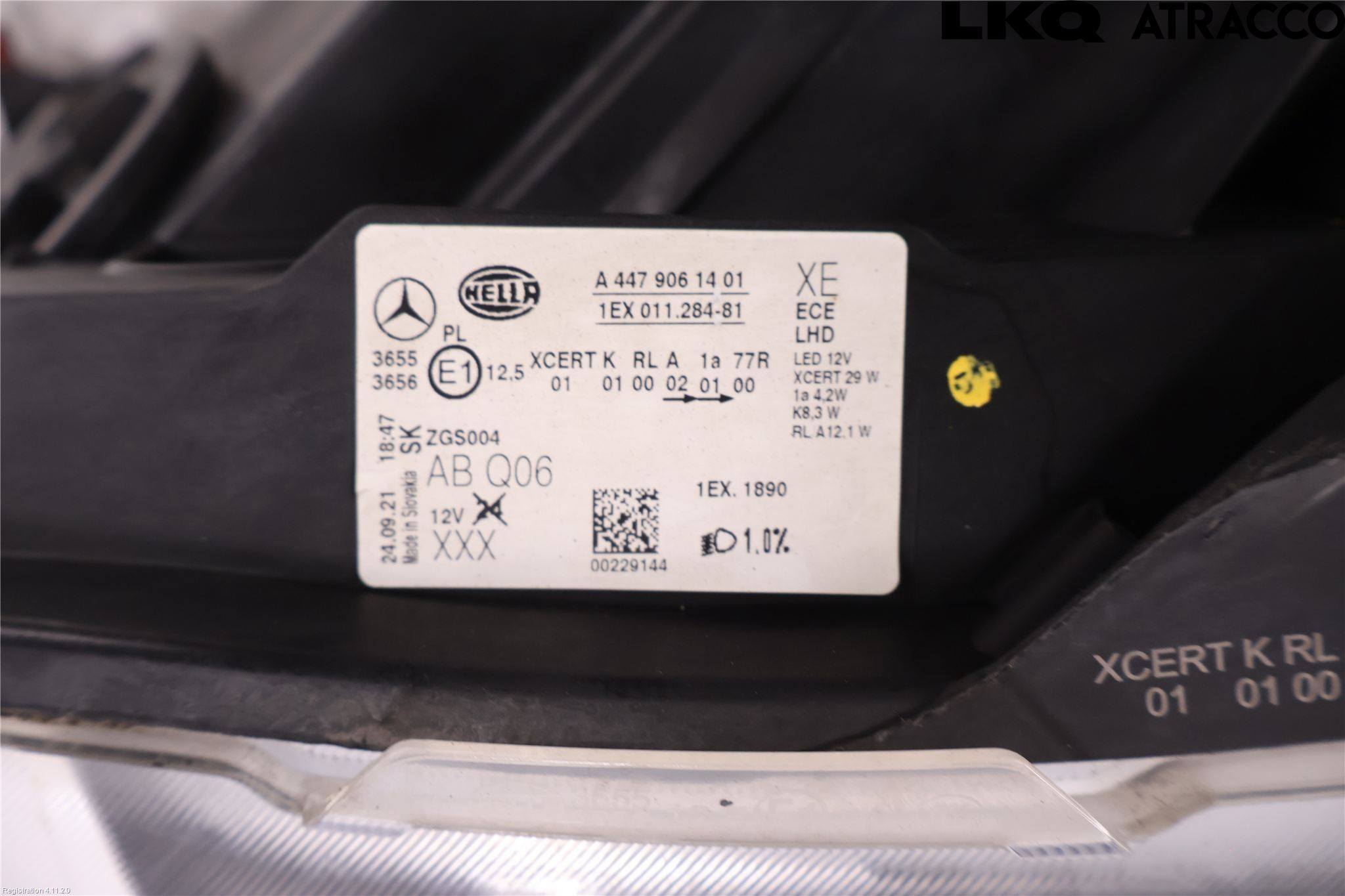 Mercedes-Benz MB VITO/V-KLASS (W640,W447,W448) 14- Frontlykt Venstre