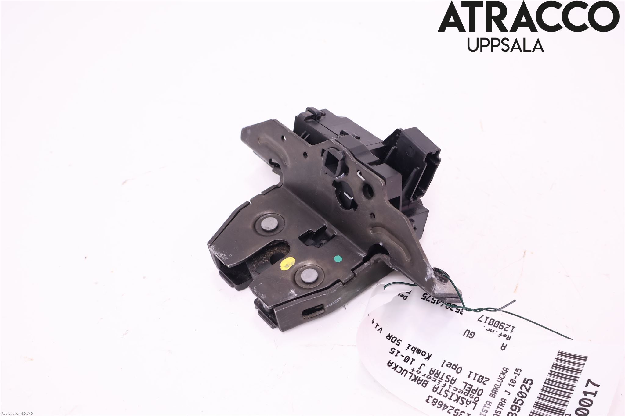 Opel ASTRA J 10-15 Bakluke-Lokk Låsekasse
