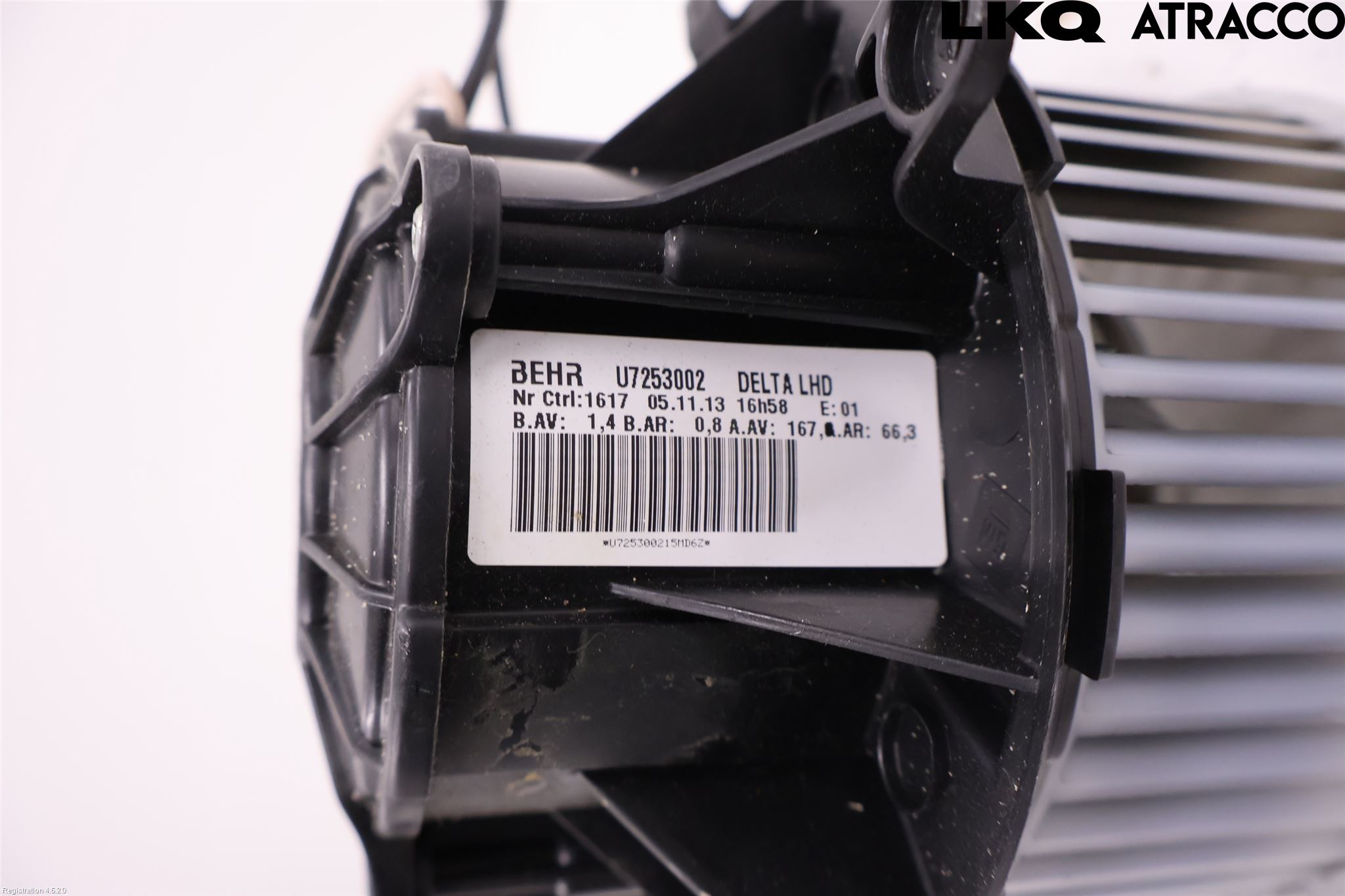 Opel ASTRA J 10-15 Varmeapparat Viftemotor