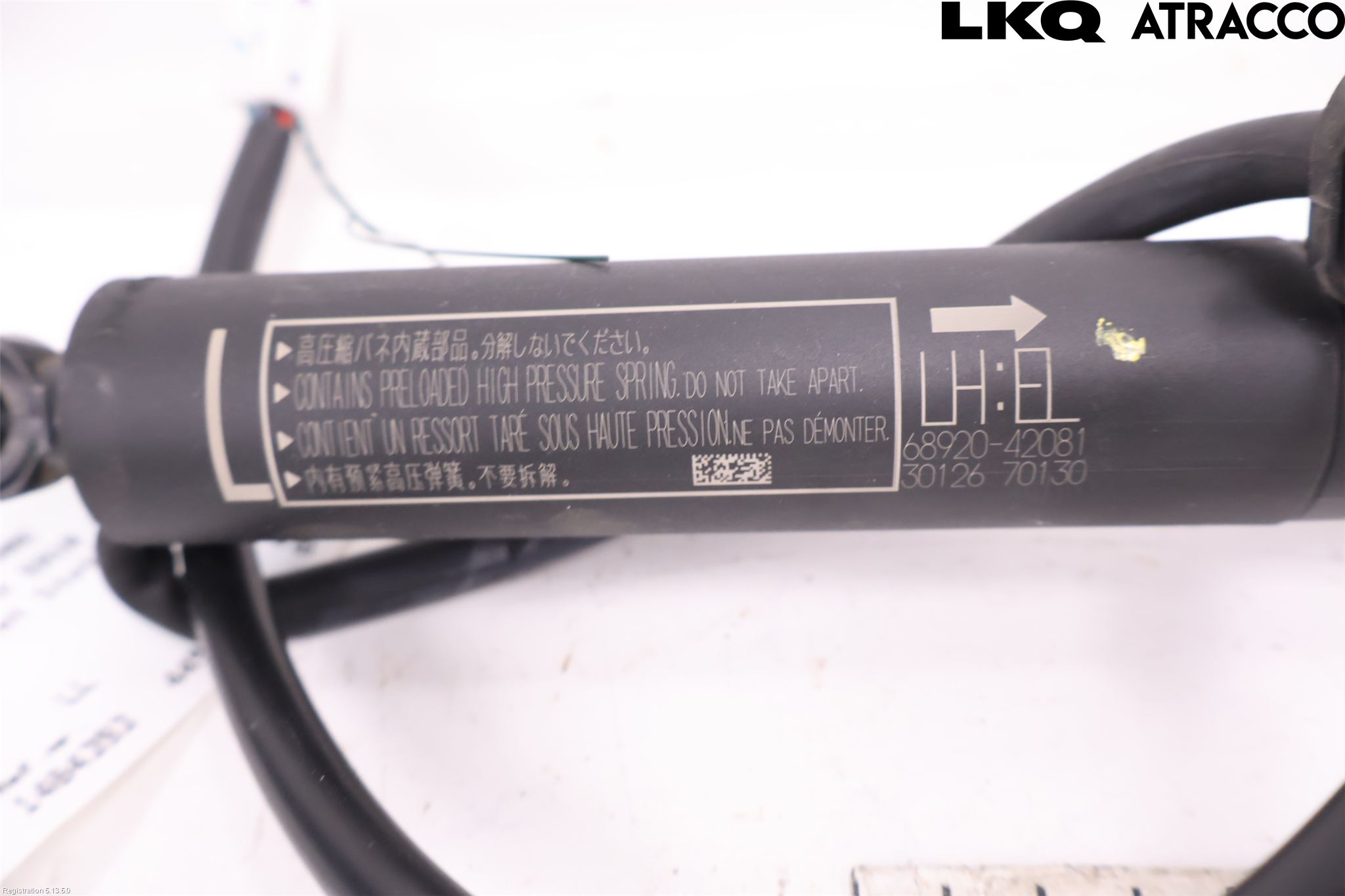 Toyota bZ4X EA10 22- Baklukeåpner Automatisk