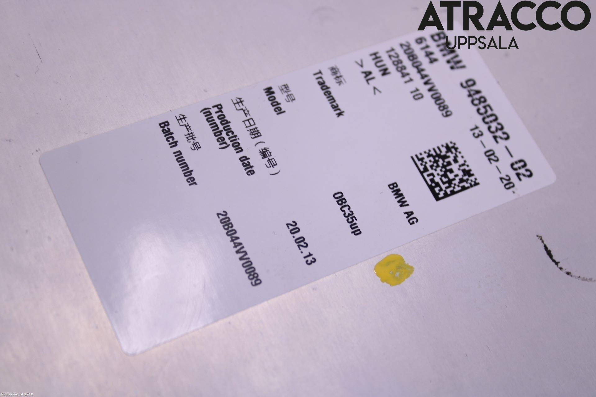 BMW X3 G01 18- Rele Lading