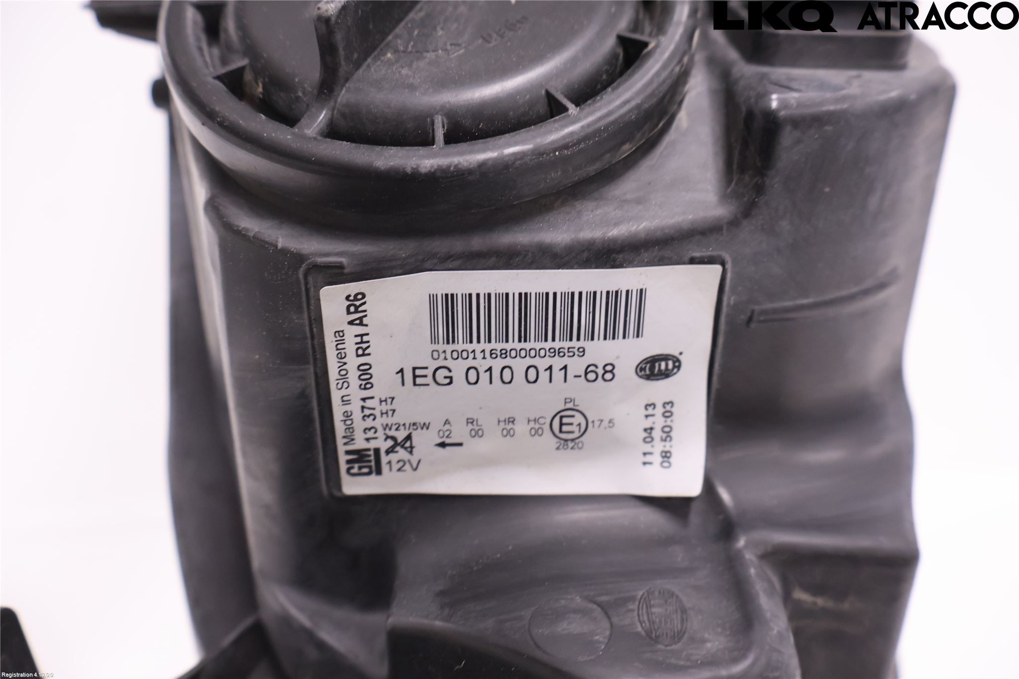 Opel ASTRA J 10-15 Frontlykt Høyre