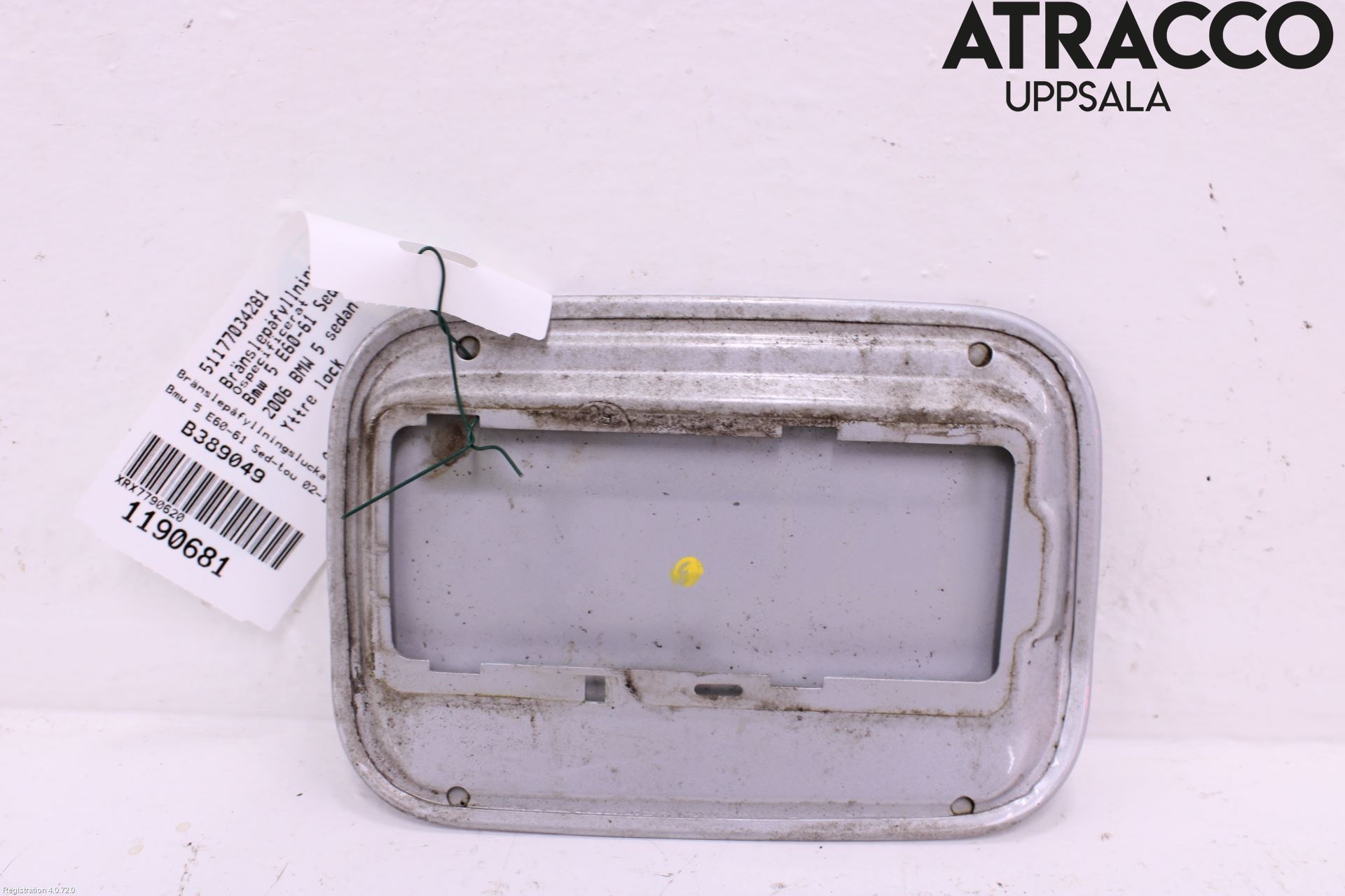 BMW 5 E60/61 Sed/Tou 02-10 Drivstoff Tankluke