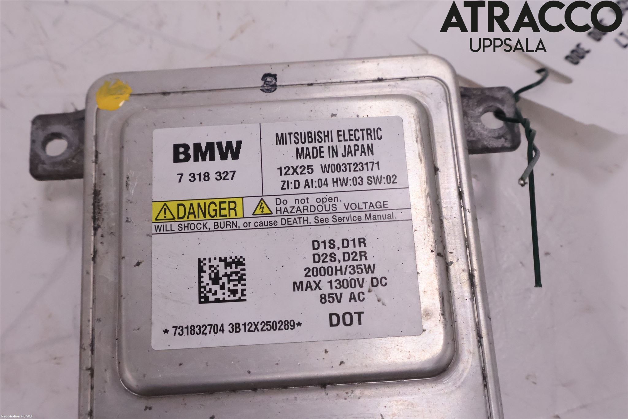 BMW 5 F10/F11/F18 09-17 Styreenhet Xenon