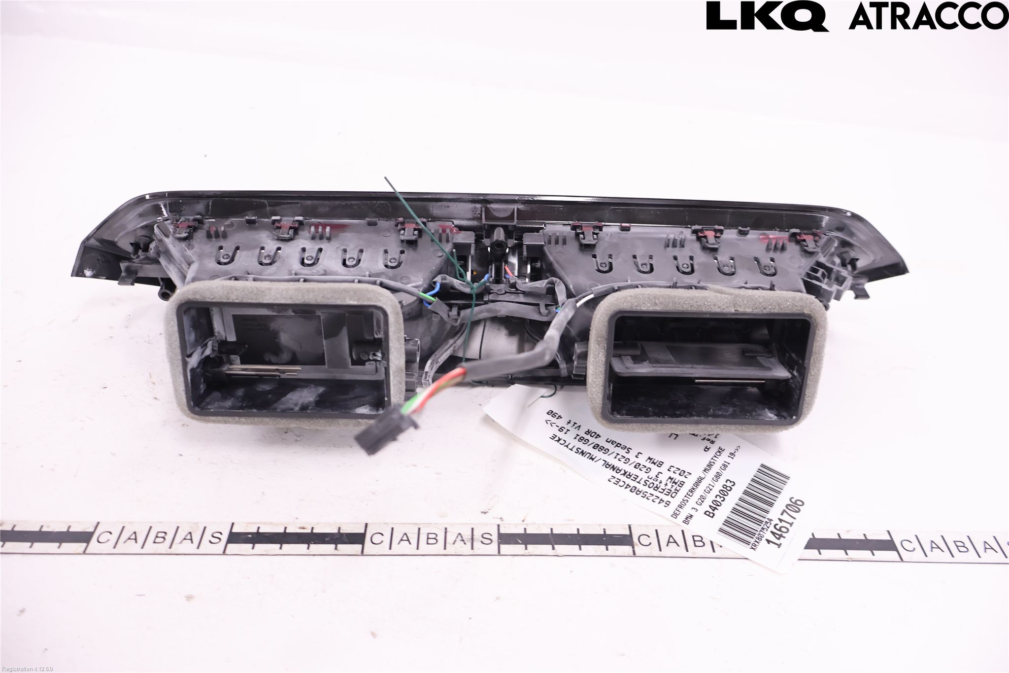 BMW 3 G20/G21/G80/G81 19- Dashbord Kanal - Dyse