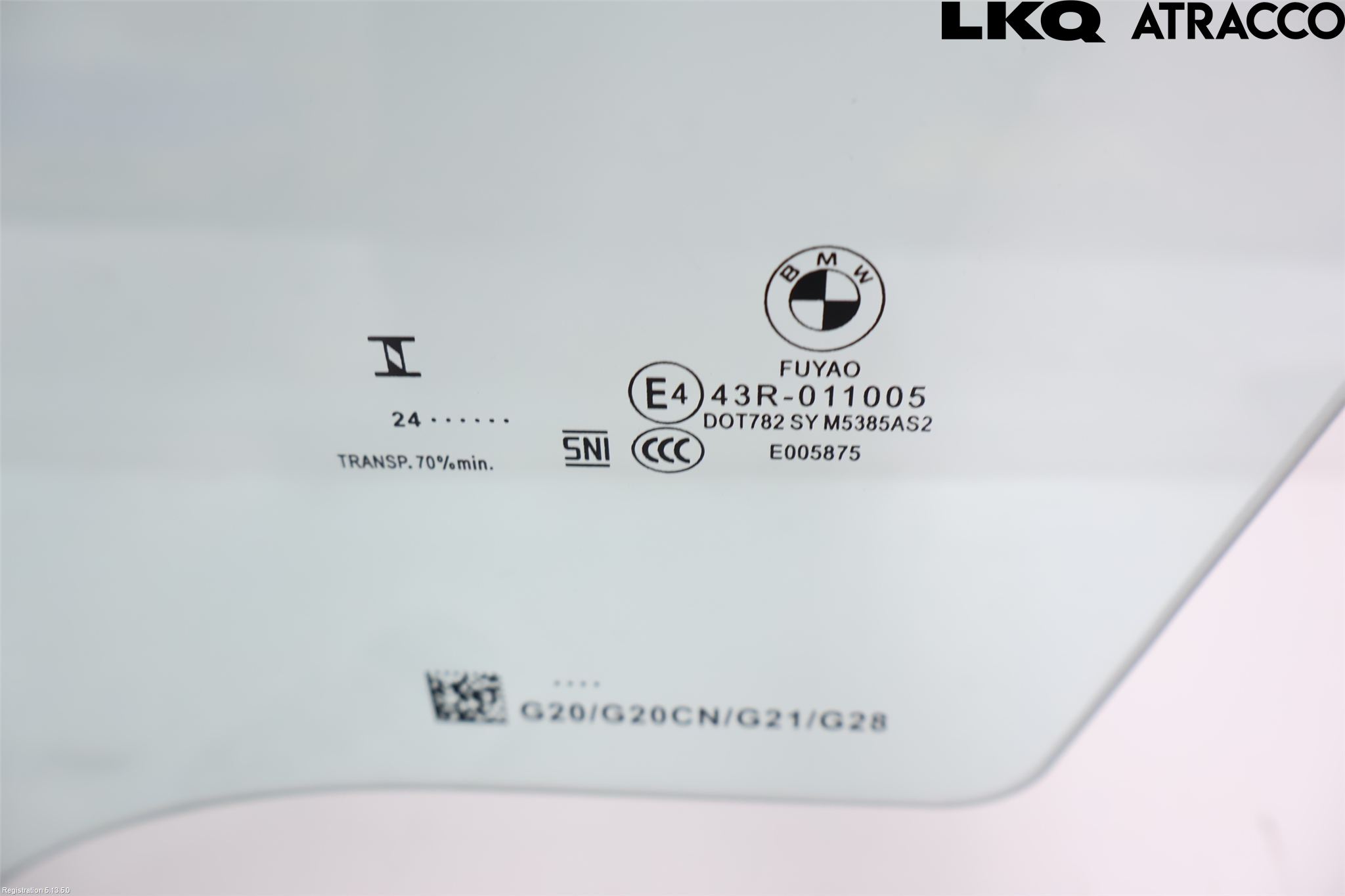 BMW 3 G20/G21/G80/G81 19- Dørrute Foran Venstre 4 Dørs