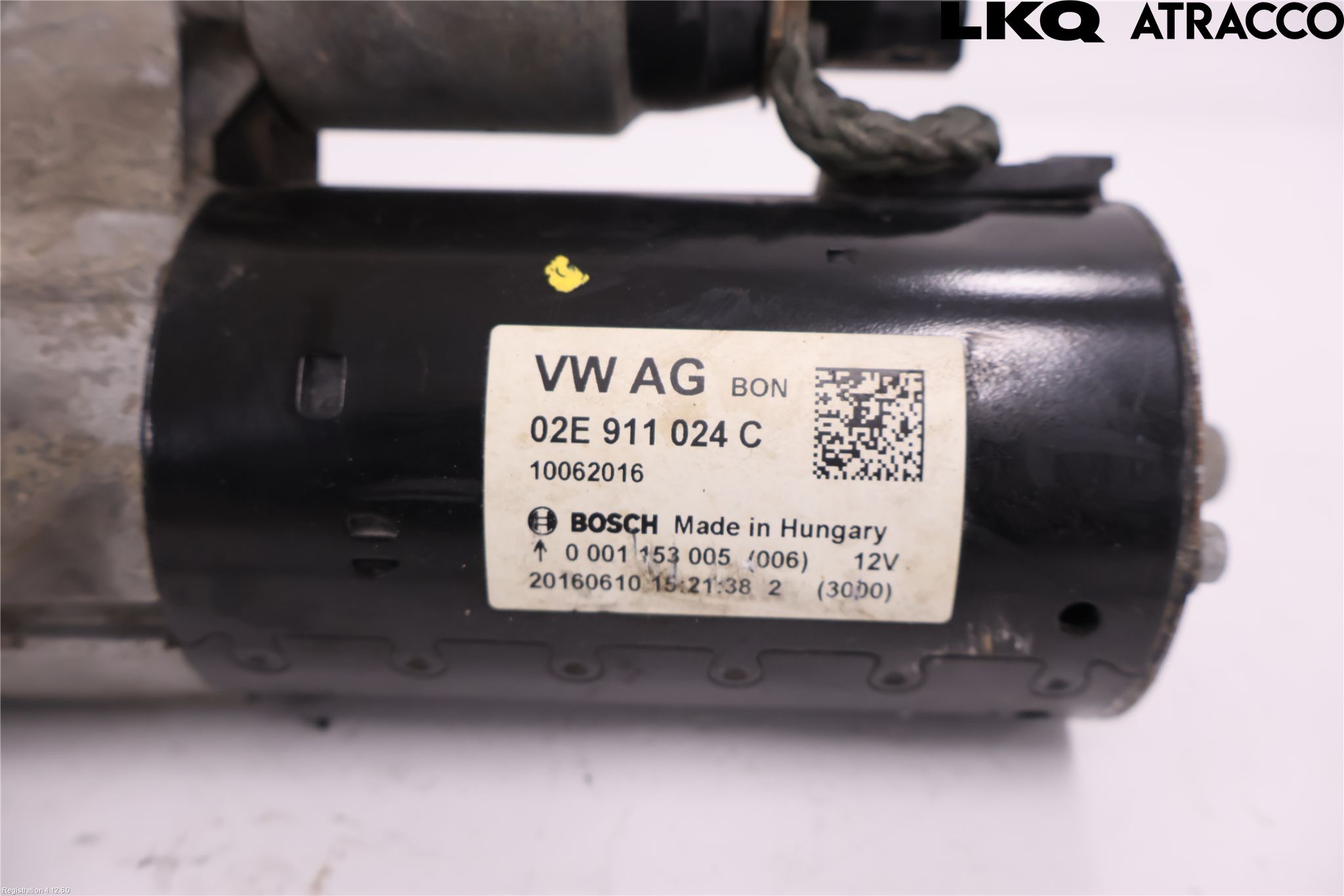 Volkswagen VW CADDY 16-20 Startmotor Diesel