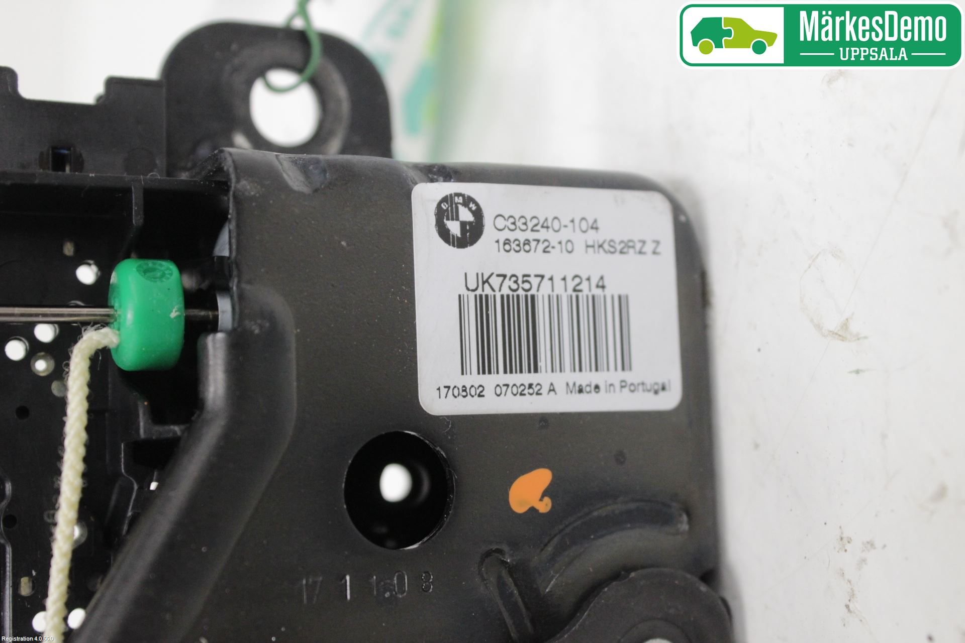 BMW 5 G30/G31/F90 17-23 Bakluke-Lokk Låsekasse