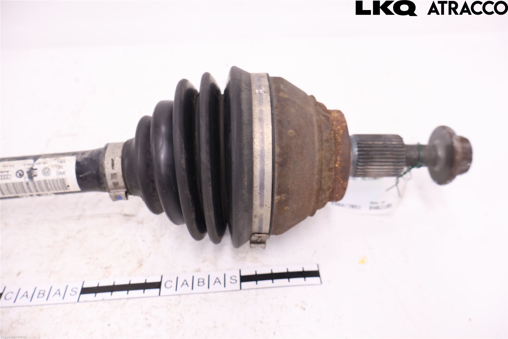 Volkswagen VW TIGUAN 07-16 Drivaksel Foran Kompl Venstre