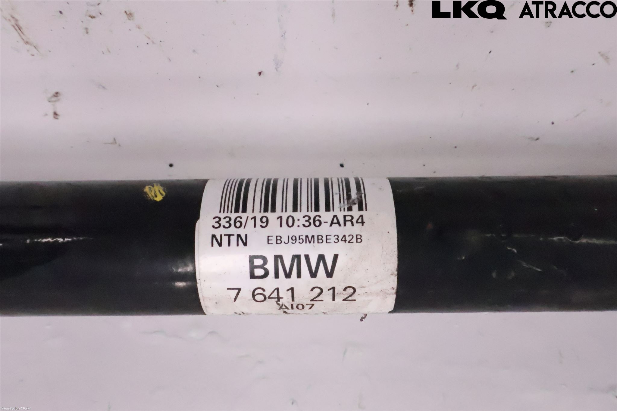 BMW i3 I01 13-22 Drivaksel Bak Kompl Høyre