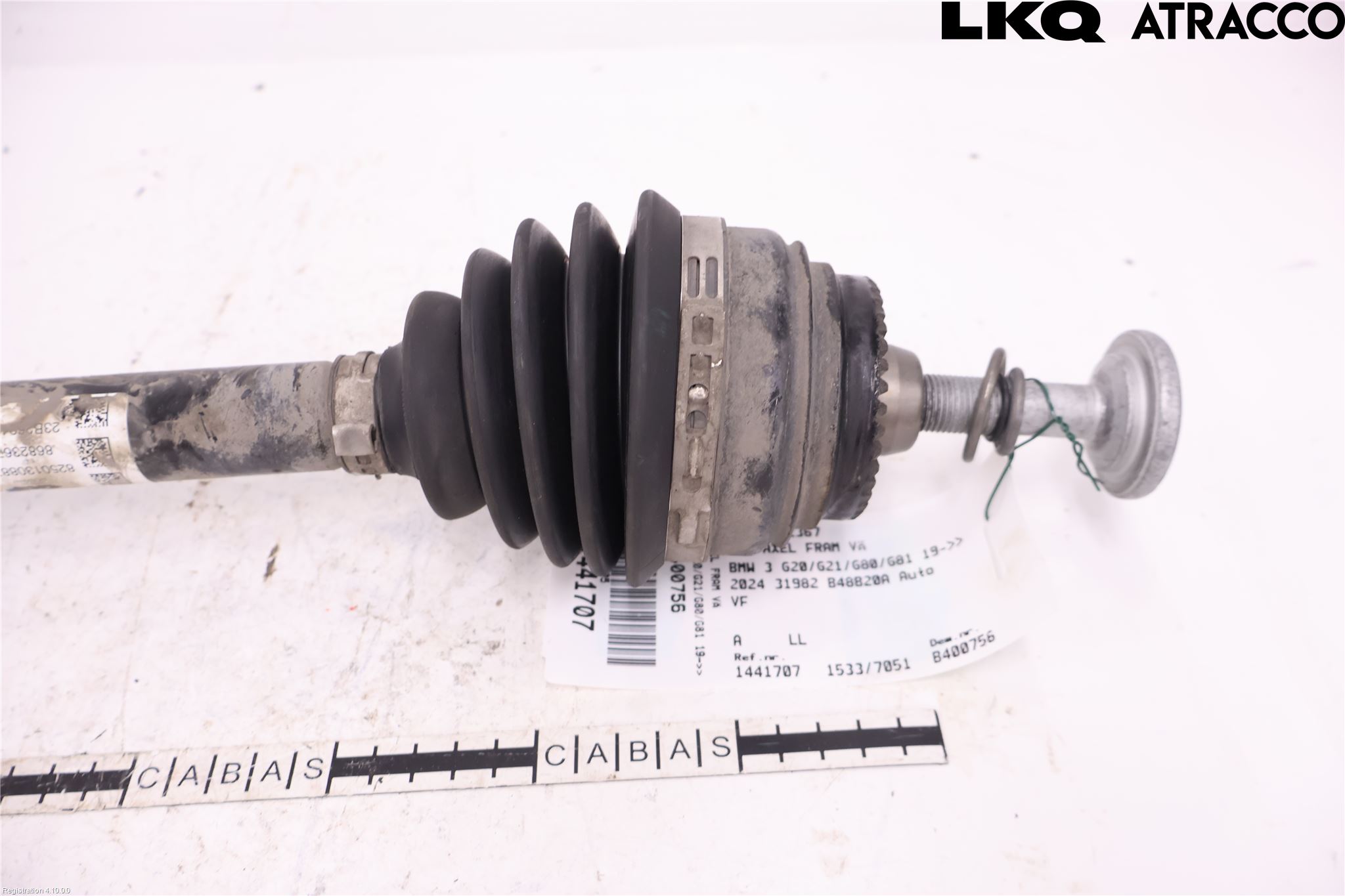 BMW 3 G20/G21/G80/G81 19- Drivaksel Foran Kompl Venstre