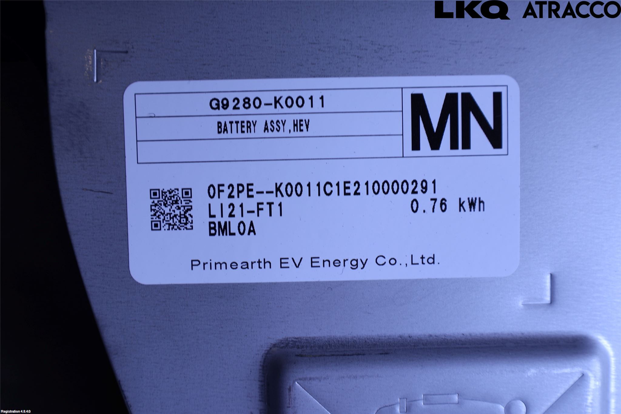 Toyota YARIS XP21 20- Hybrid Batteri