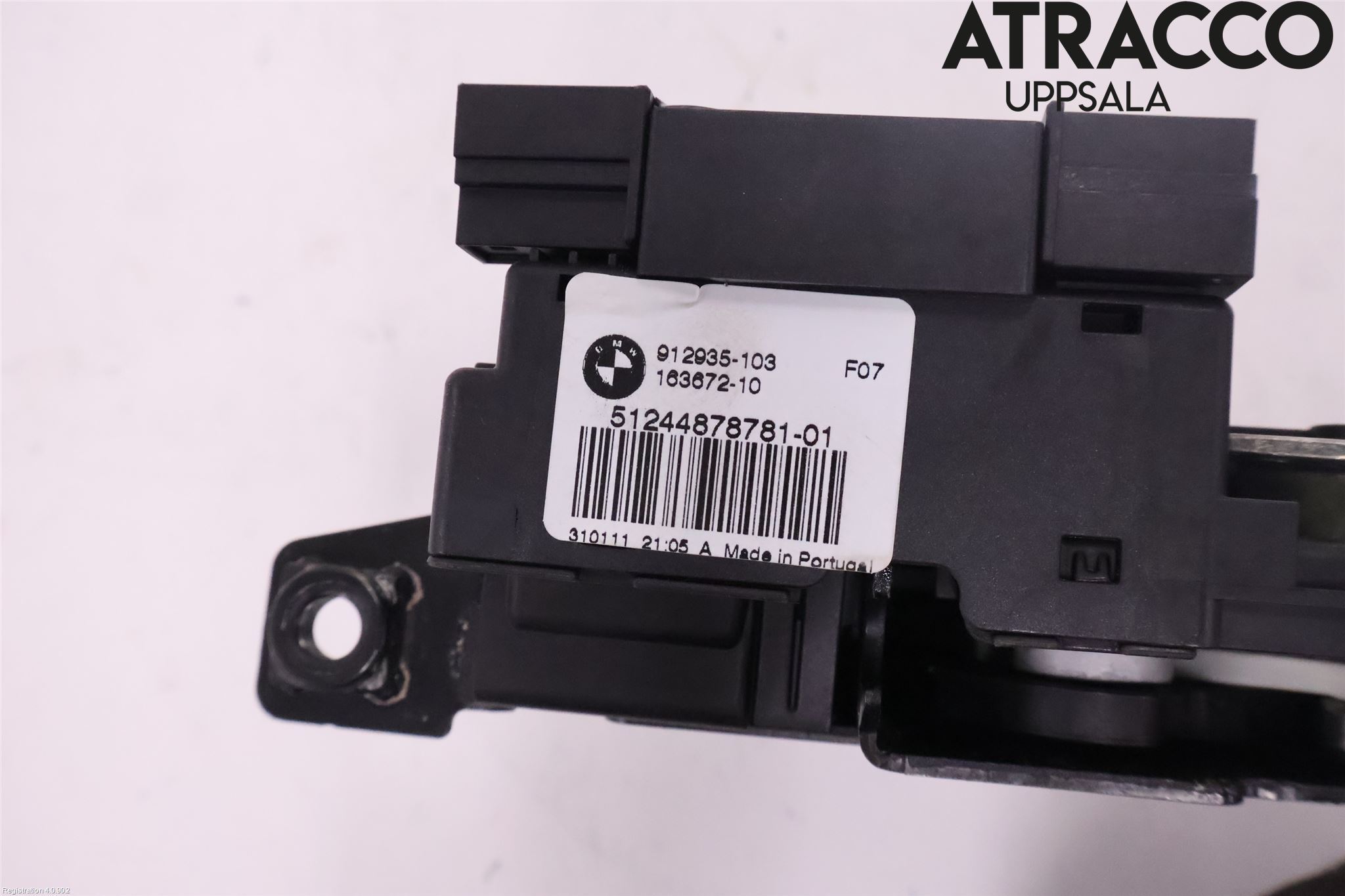 BMW 5 F10/F11/F18 09-17 Bakluke-Lokk Låsekasse