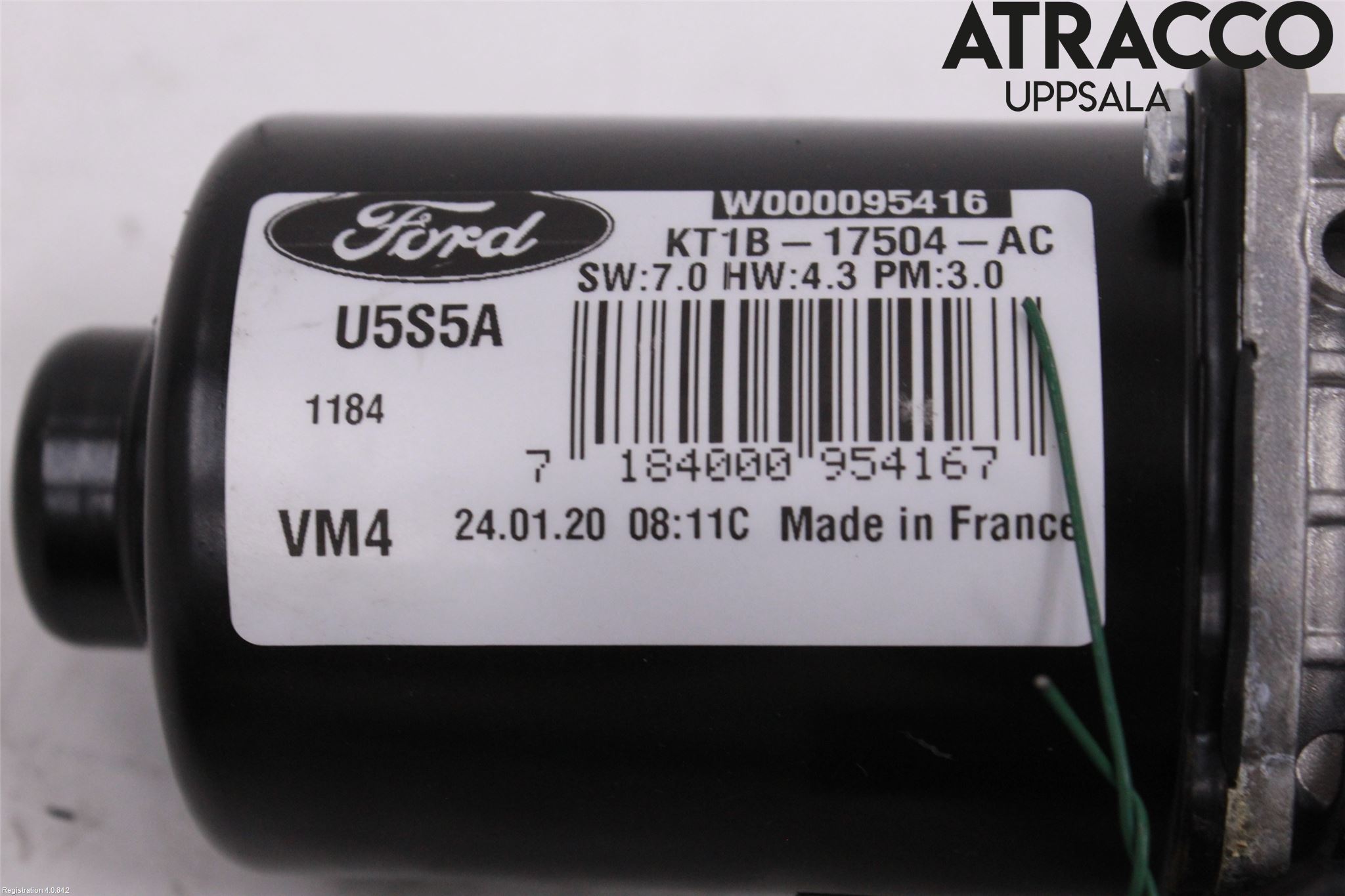 Ford TRANSIT/TOURNEO CONNECT 13-22 Viskermotor Frontrute